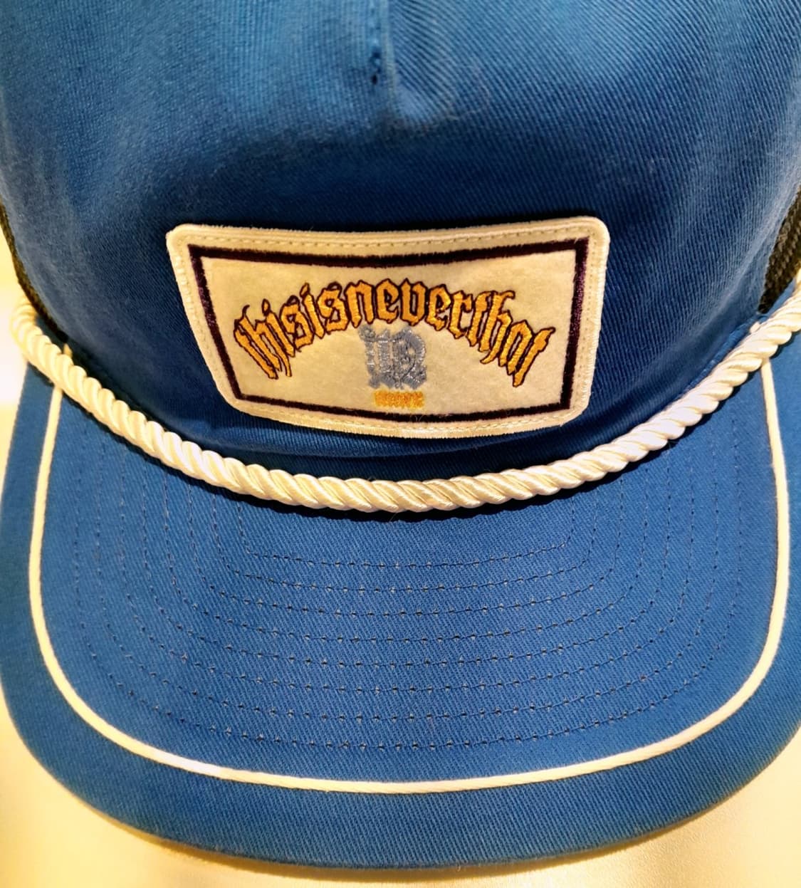 💥디스이즈네버댓 매쉬 스냅백 (블루) 상품이미지3