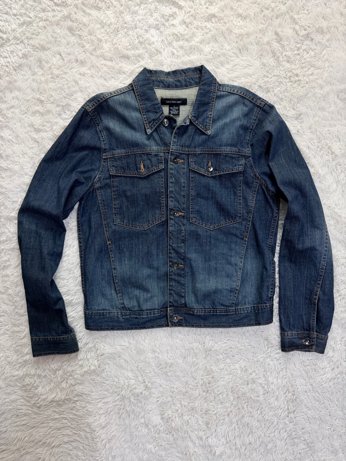캘빈클라인 데님 청자켓 상품이미지1