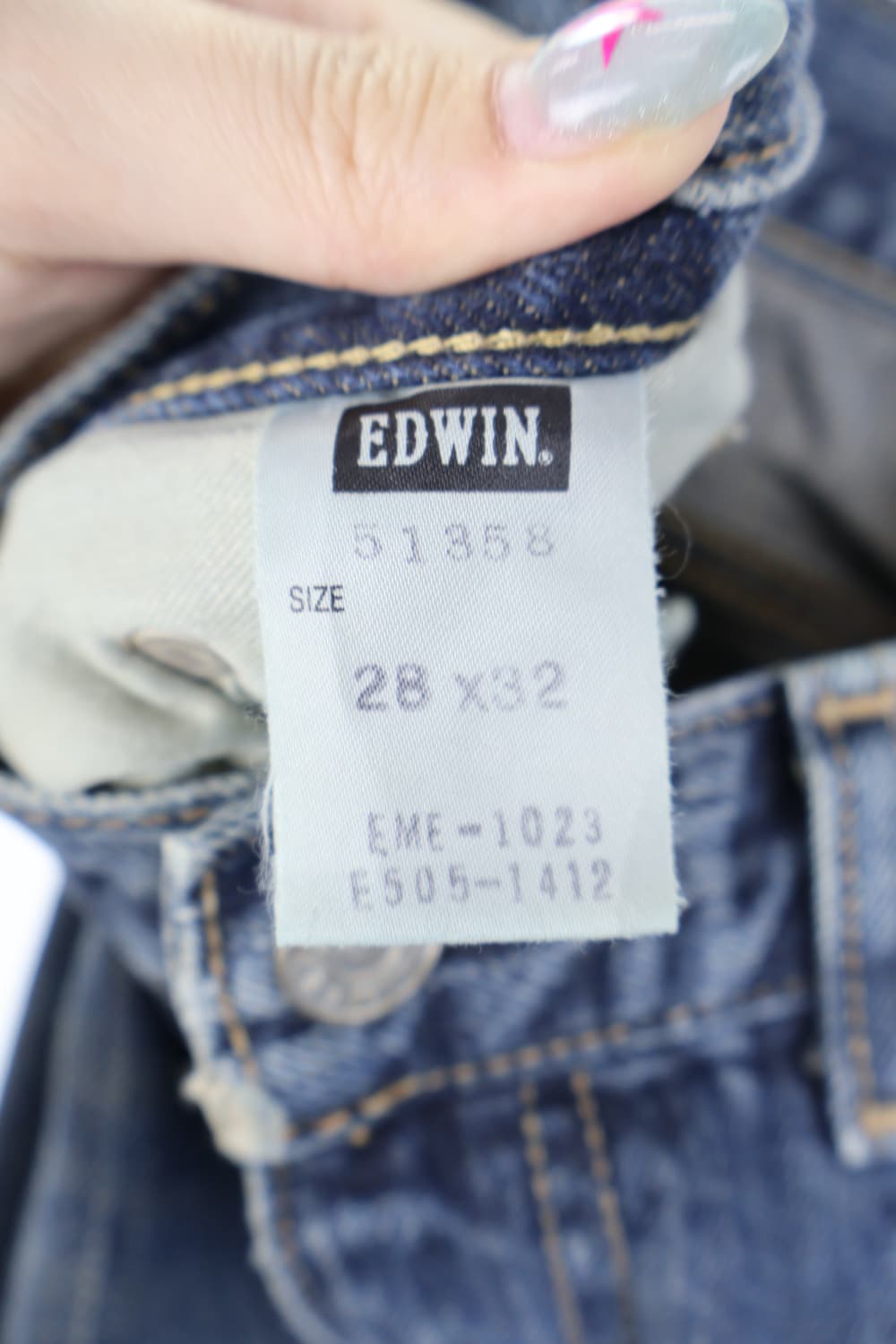 Edwin Denim Bootcut Jeans 상품이미지10