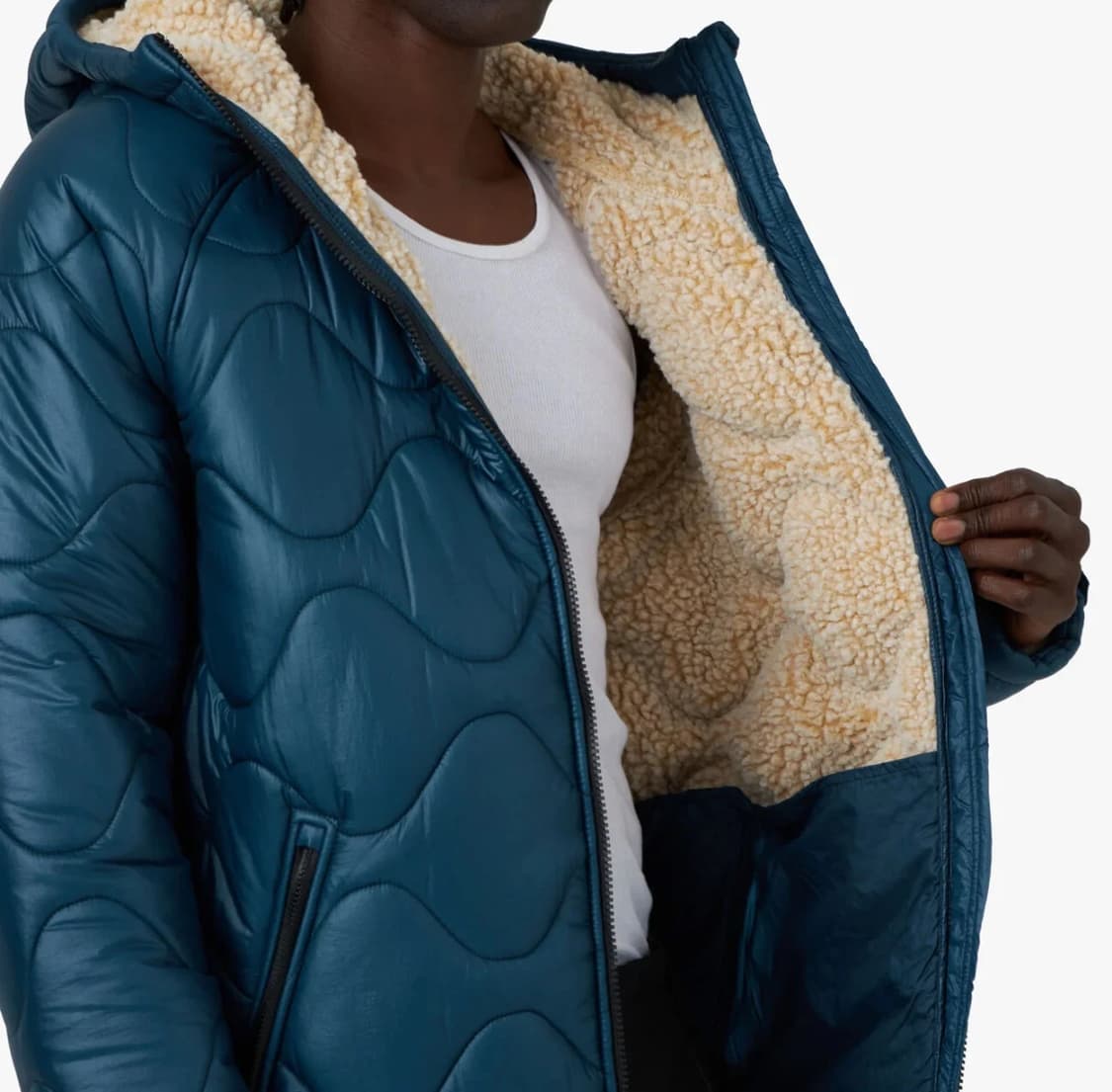 디스트릭트비전 퀼티드 플리스 자켓 패딩 더스크 [L] 상품이미지9