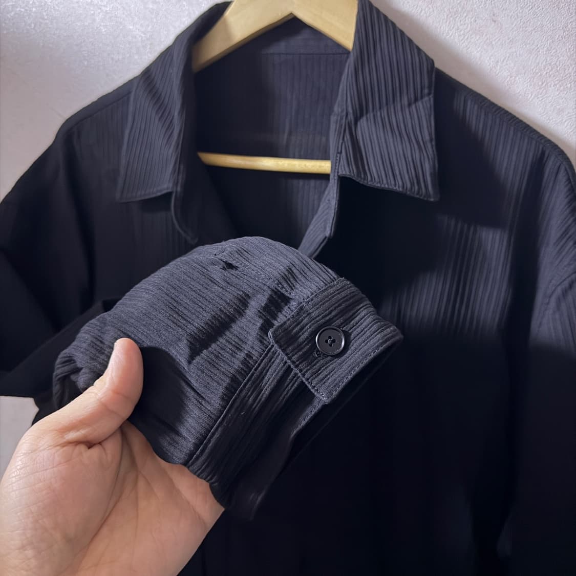 시스템옴므 남성 디테일 오버셔츠 100 (남성 100-105정도) 상품이미지5