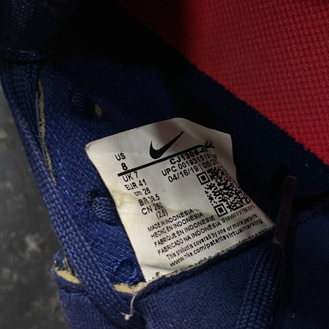 260 나이키 머큐리얼 베이퍼 13 풋살화  상품이미지7