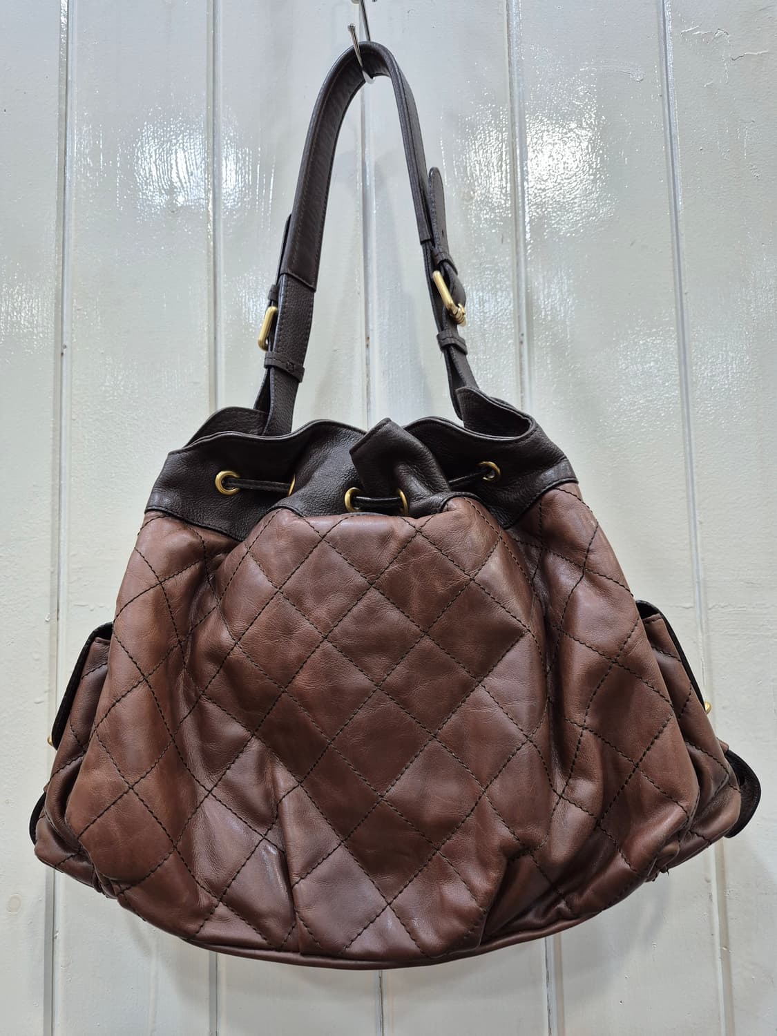 닥스 퀼팅 숄더백 상품이미지6