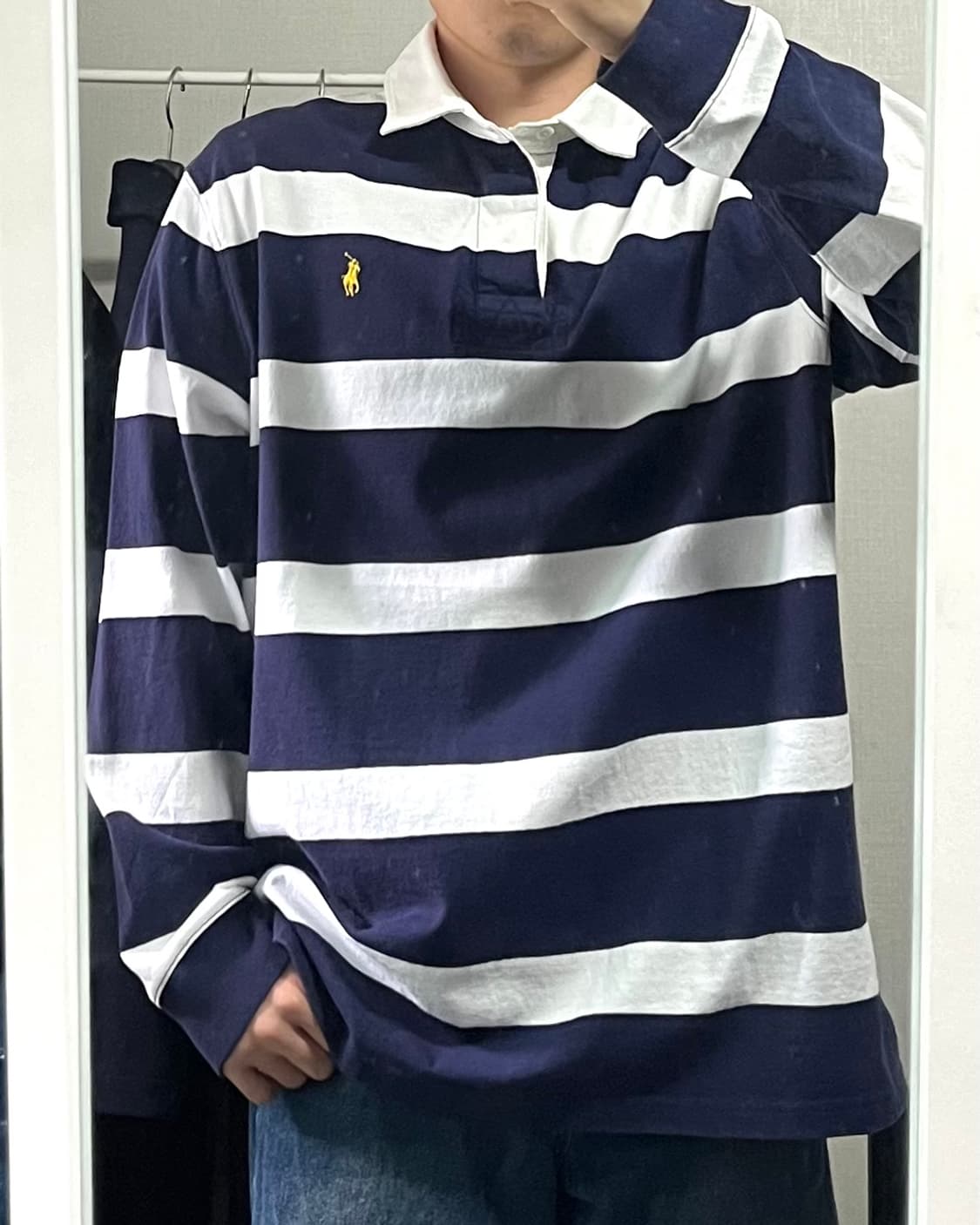 폴로랄프로렌 스트라이프 럭비티 상품이미지1