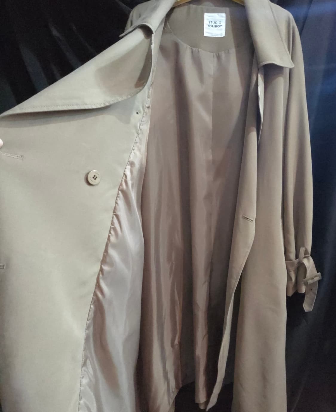 스튜디오 톰보이 트렌치 코트 상품이미지4