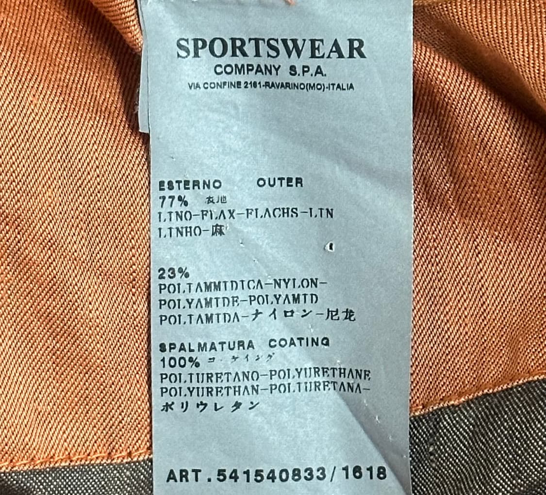 스톤아일랜드 리노 오렌지 후드 자켓 L(105) 상품이미지3