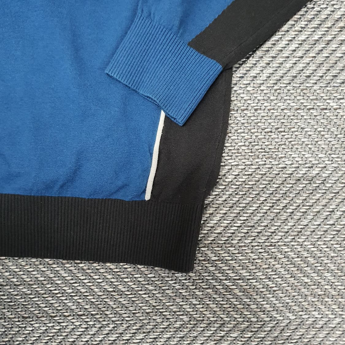 엘르골프 얇은 풀집업 가디건 남자105 상품이미지4