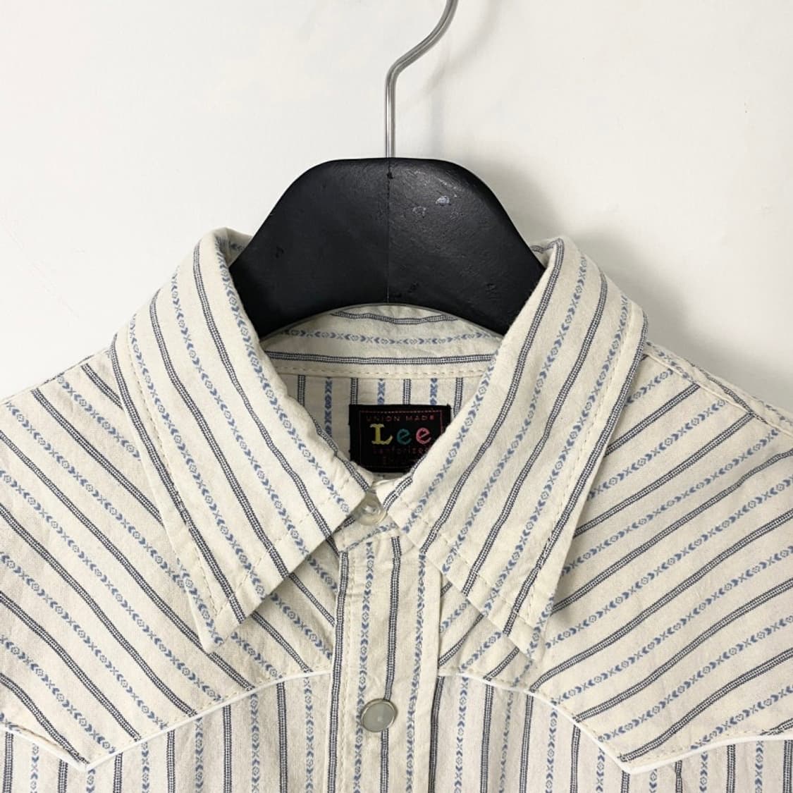 [Lee] crop sleeve western shirt  상품이미지2