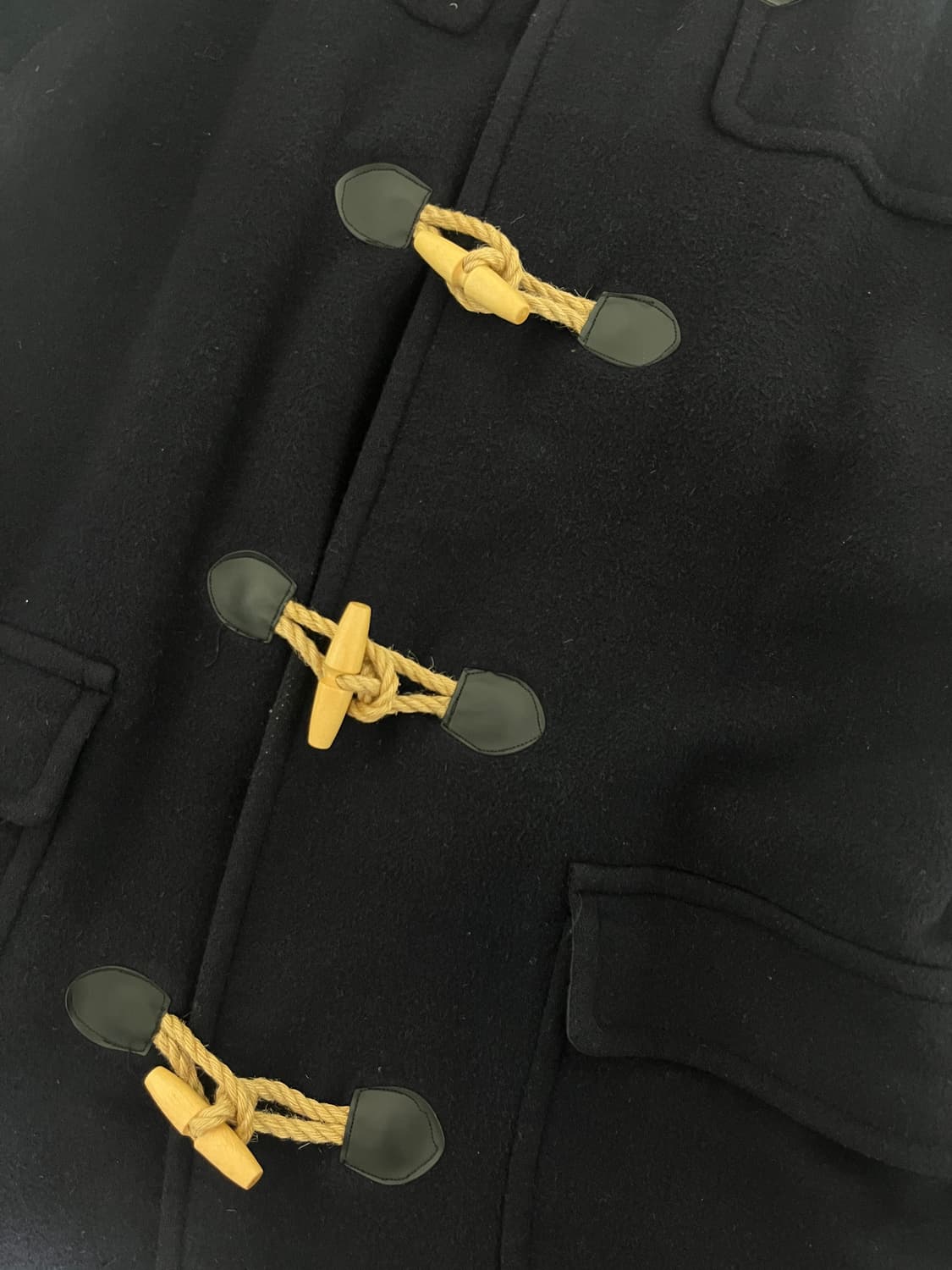 NOTON 노튼 떡볶이 코트 L 네이비 하프코트 상품이미지6