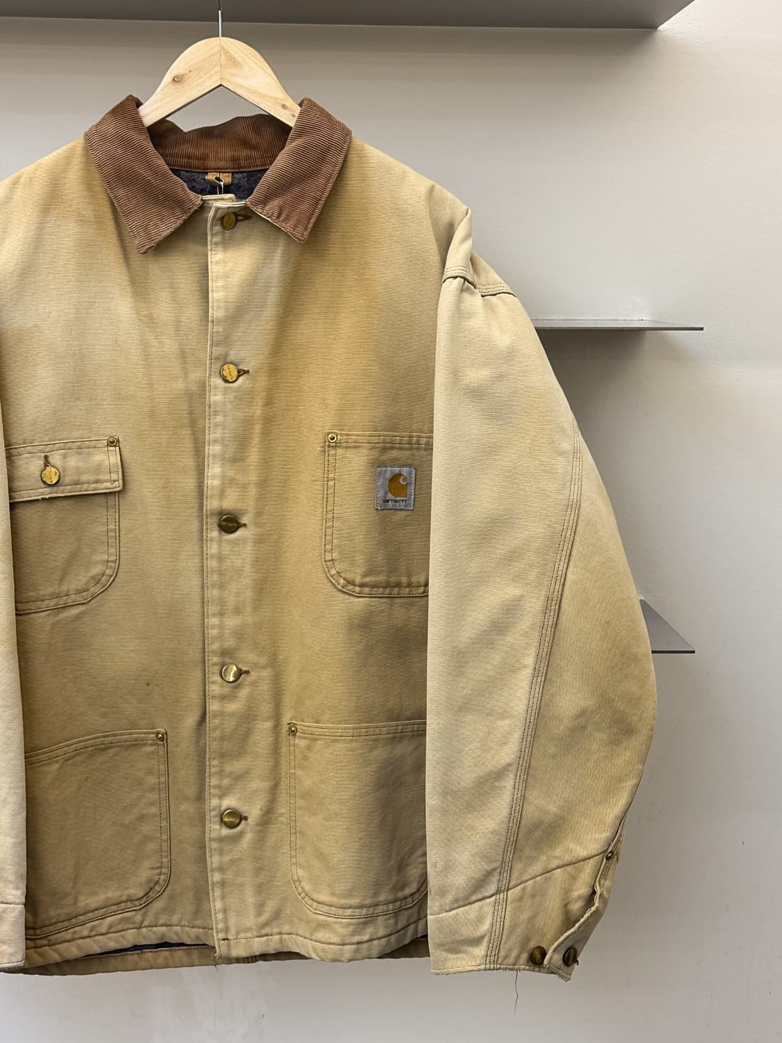 칼하트 80‘s 블랭킷 캔버스 초어 자켓 상품이미지2