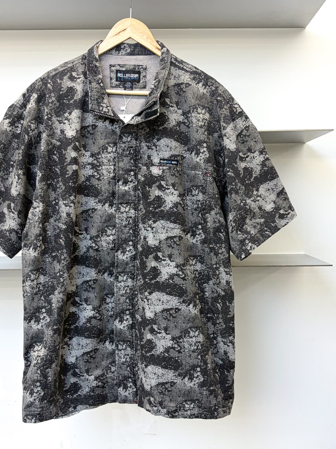 롤러 기어 카모플라쥬 하프 집업 셔츠 상품이미지2