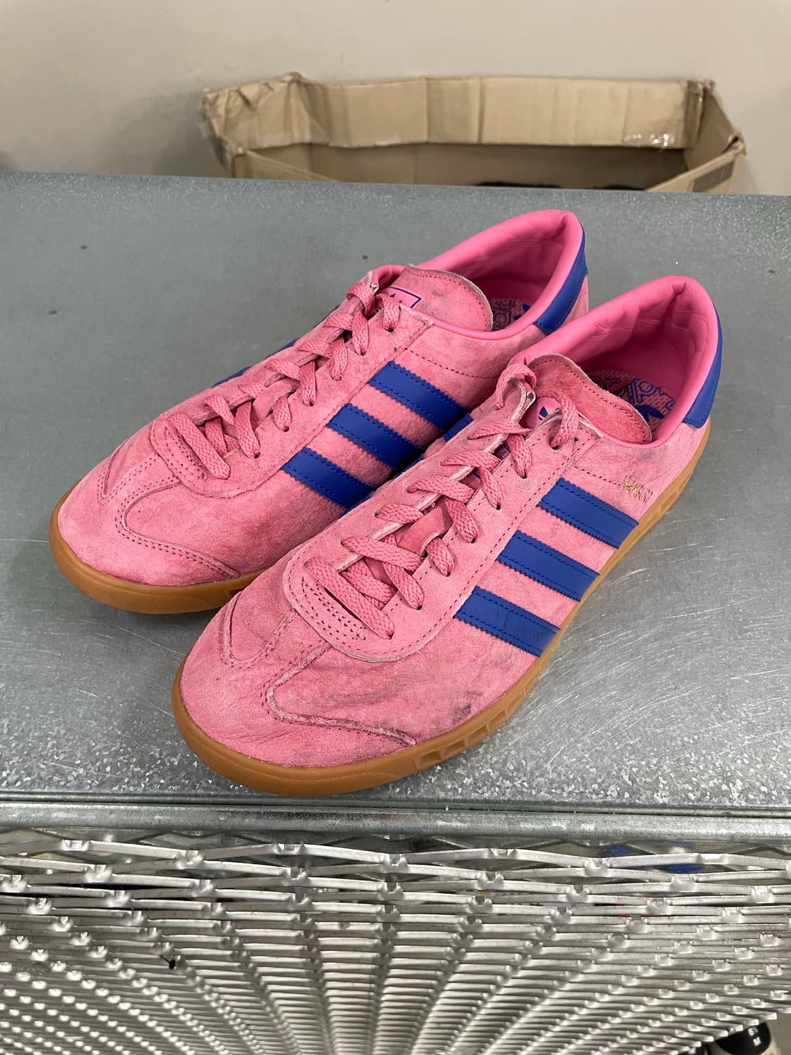 아디다스 함부르크 로즈 톤 볼드 블루 270 상품이미지2