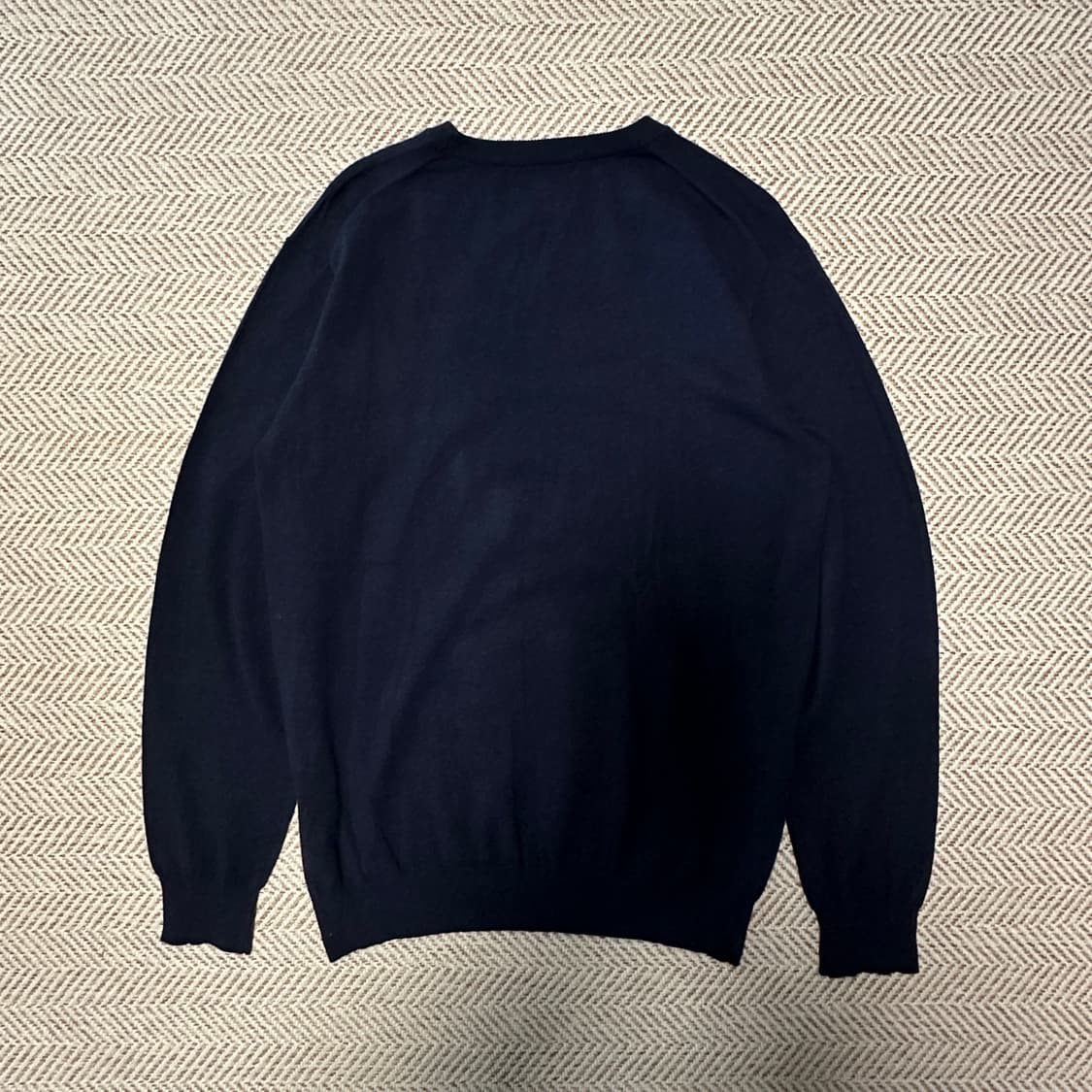NANO UNIVERSE knit sweater navy 상품이미지2