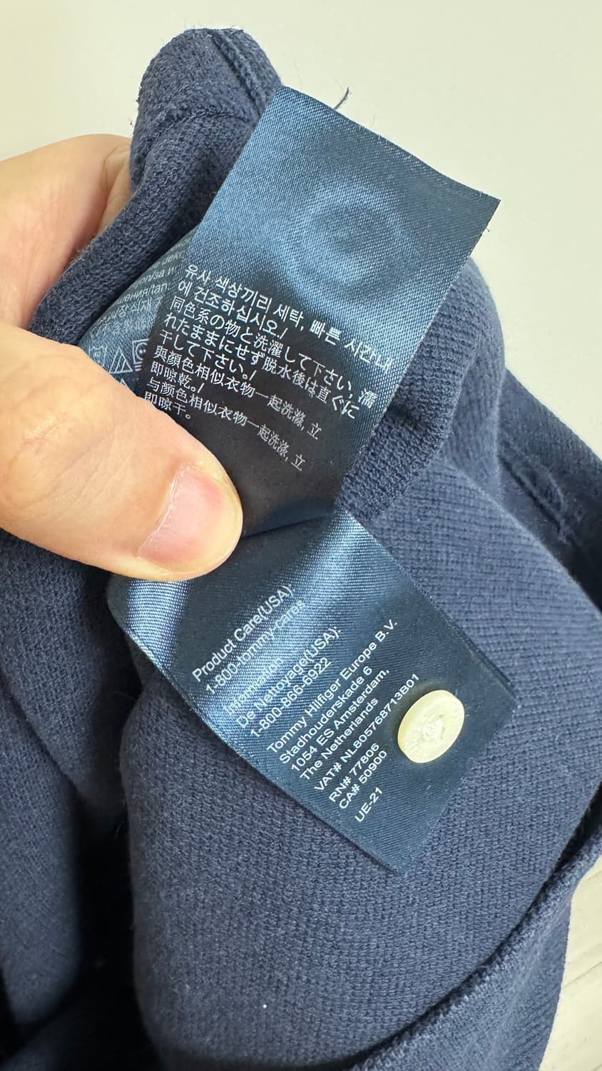 [XL] 키스 & 타미 힐피거 오버핏 폴로티 상품이미지5