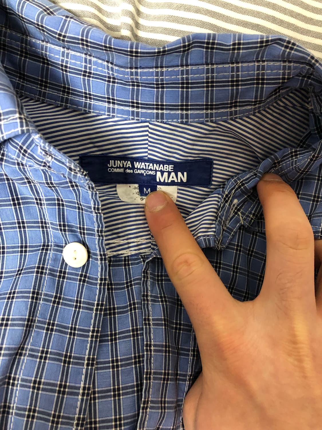 준야 와타나베 멘 셔츠 상품이미지3