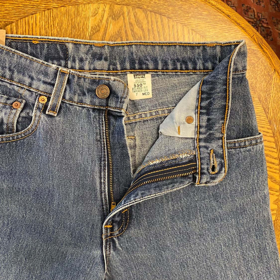 90s 빈티지 리바이스 연청 상품이미지5