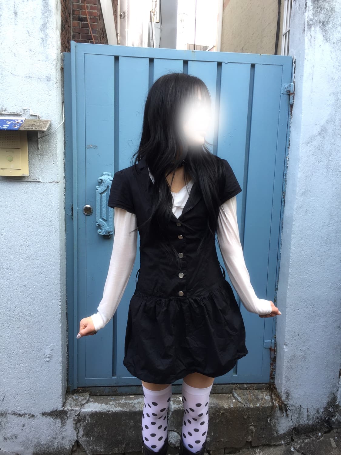 빈티지 펌킨 원피스 코디 상품이미지2