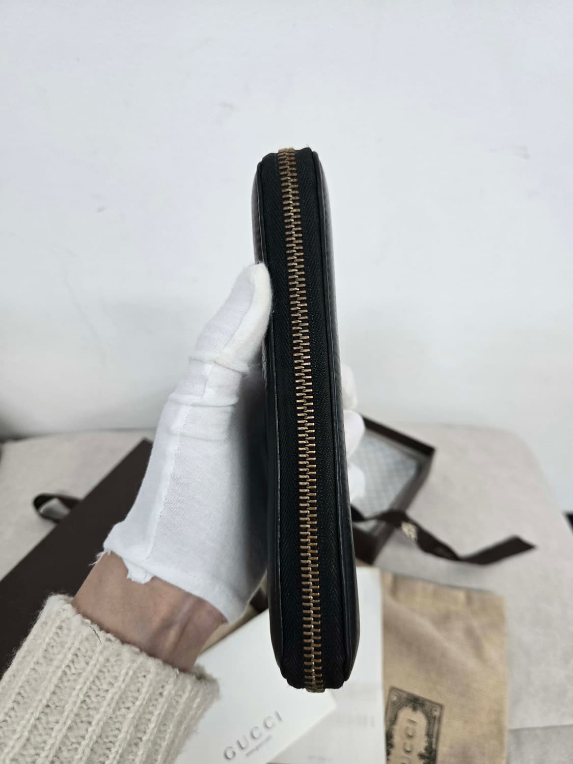 [보증서 정품] 구찌 소호 장지갑 상품이미지5