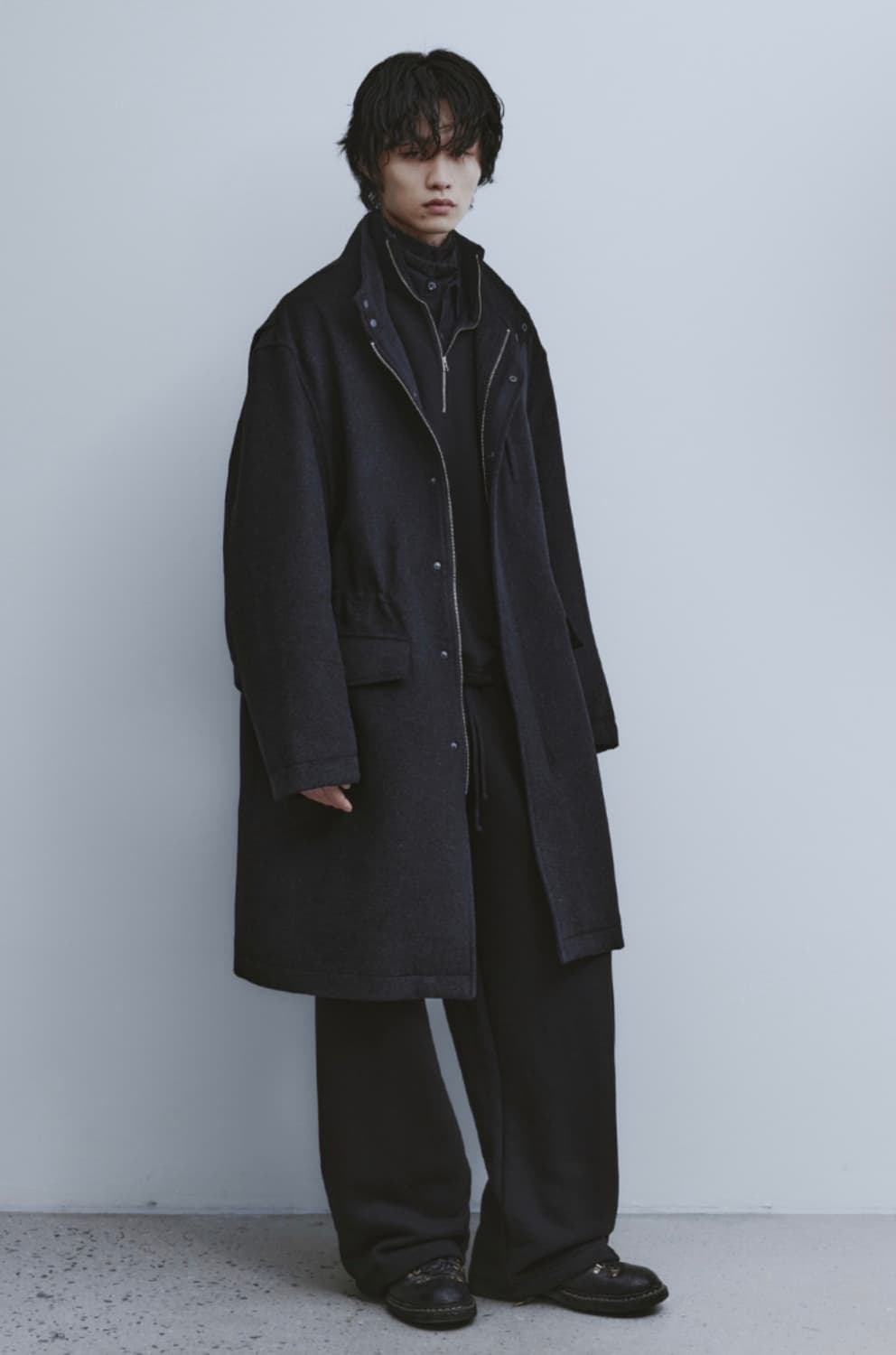 24FW 유스 밀리터리 코트 상태 최상 L사이즈 상품이미지1