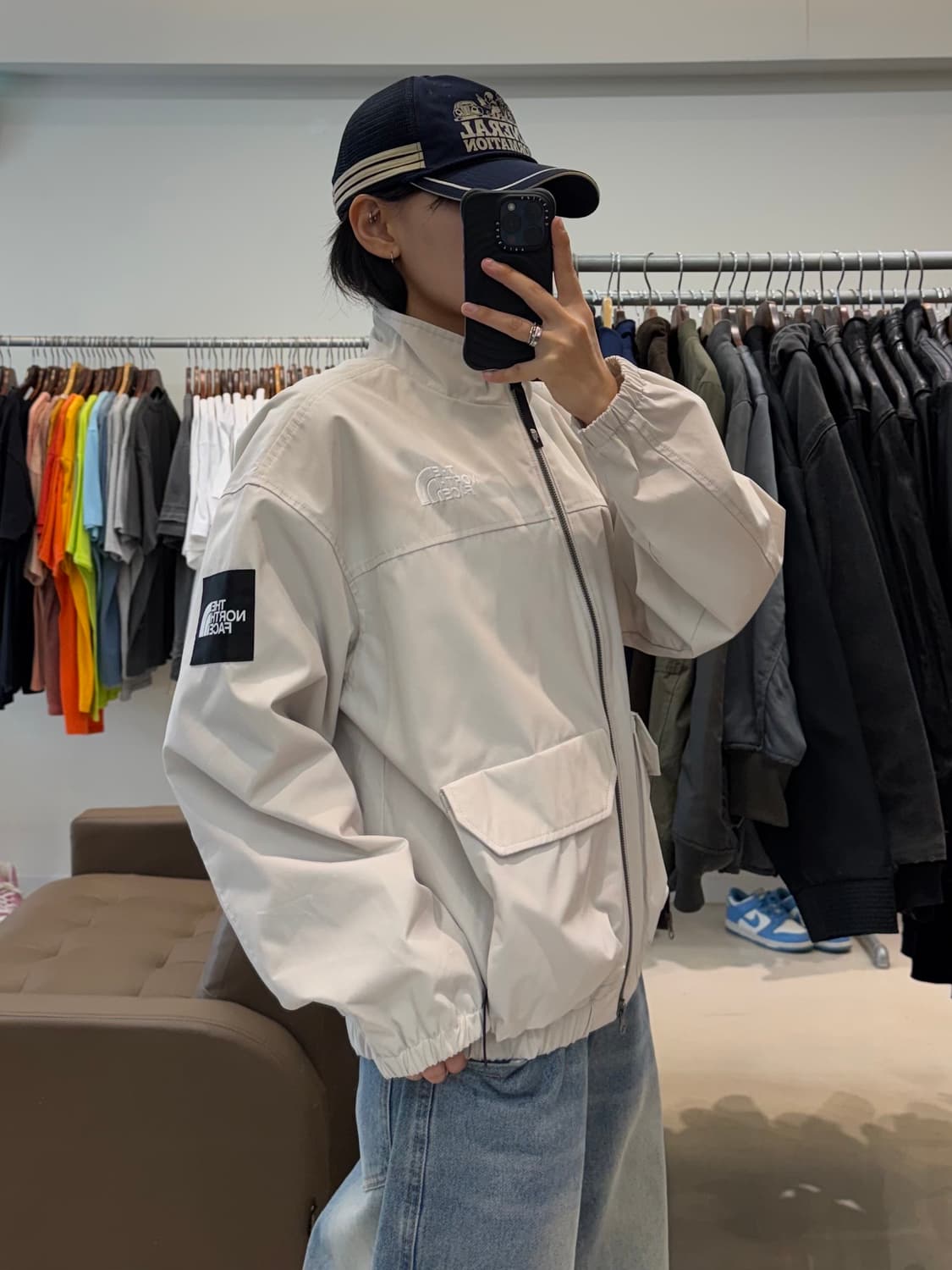 노스페이스 화이트라벨 닐턴 자켓 화이트 샌드 상품이미지8