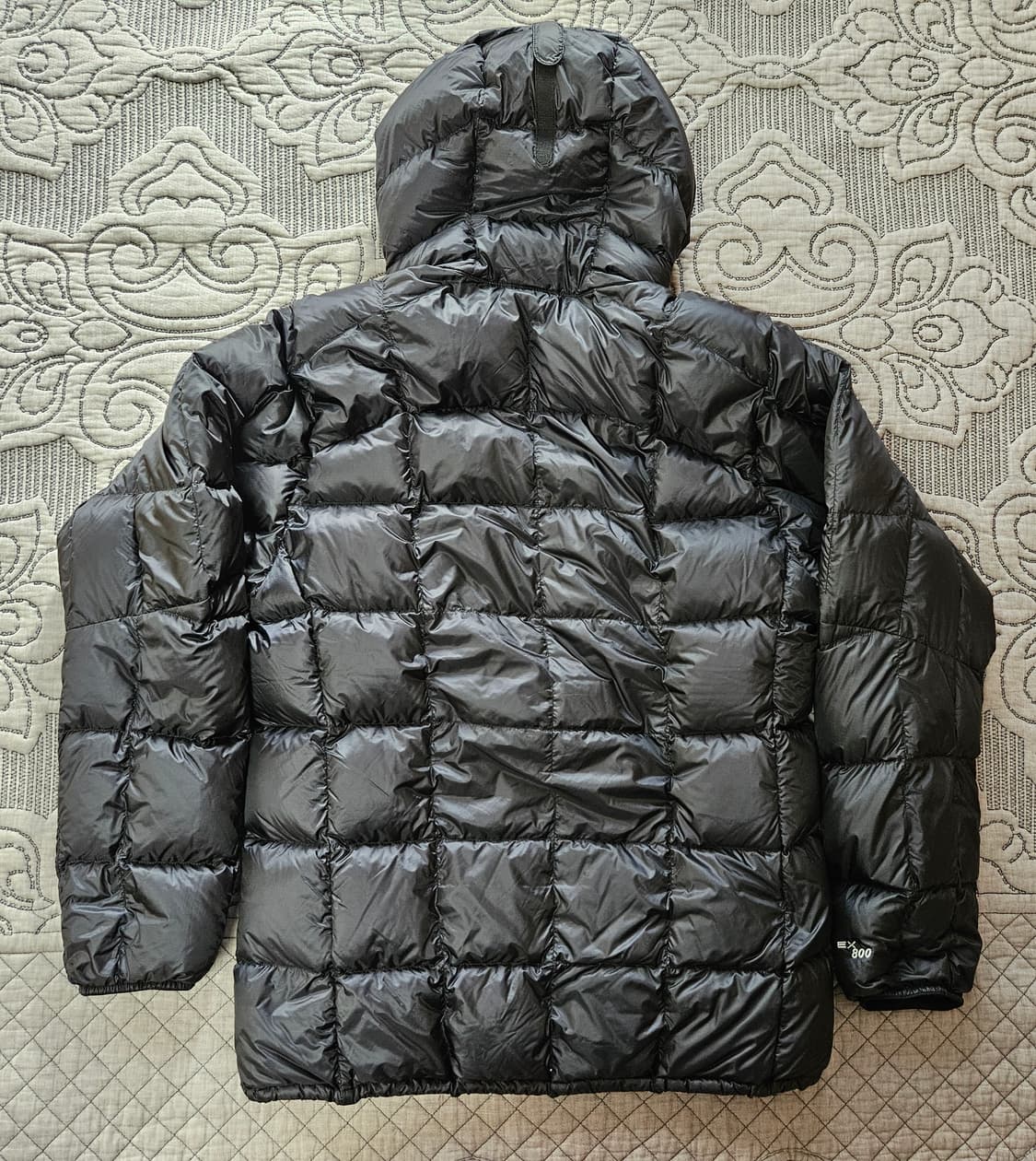 [L] 몽벨 슈페리어 다운 파카 블랙 슈페리얼 경량 패딩 상품이미지3
