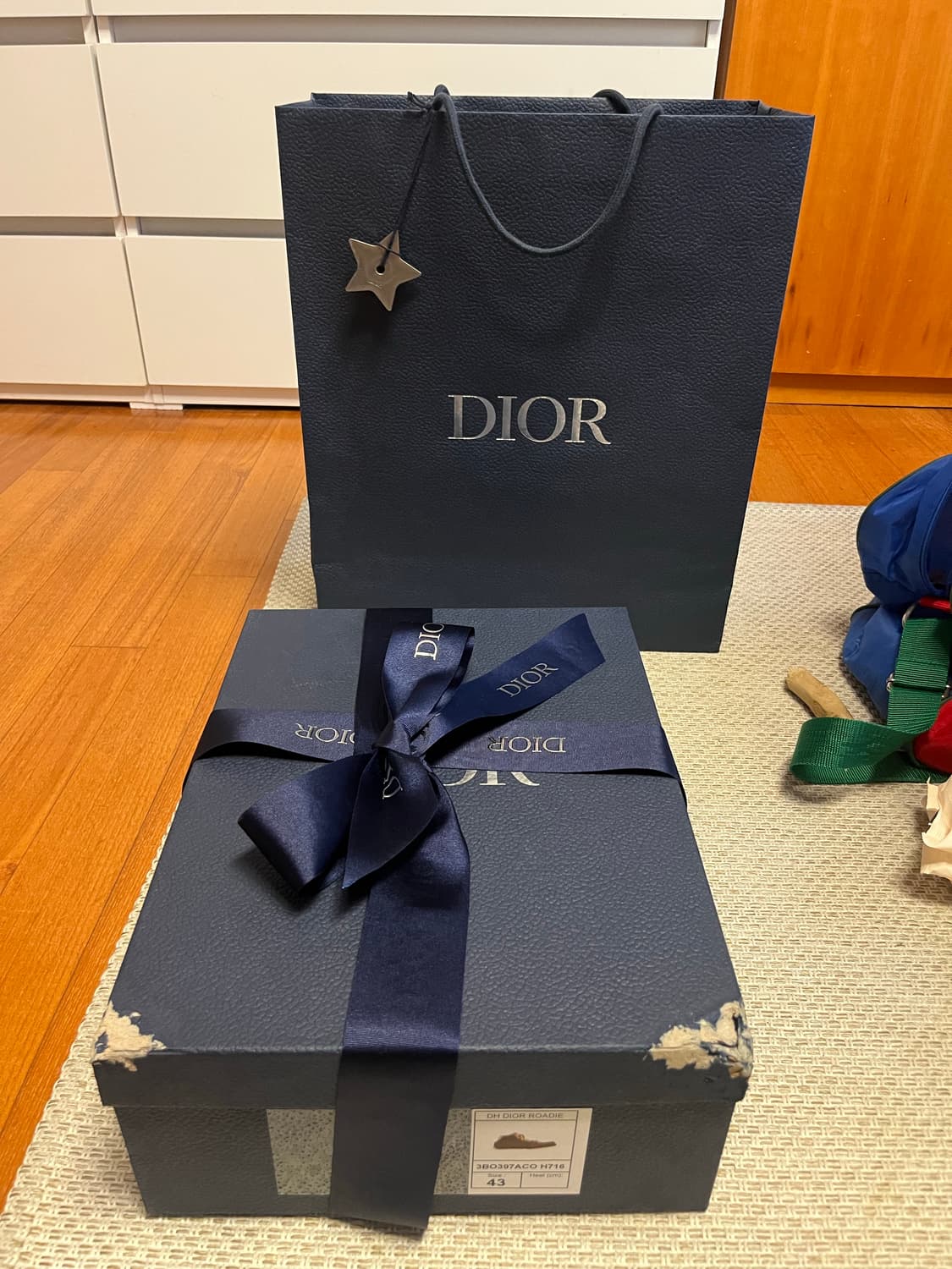 디올 로디  roadie 레이스업 부츠 43 브라운 상품이미지7