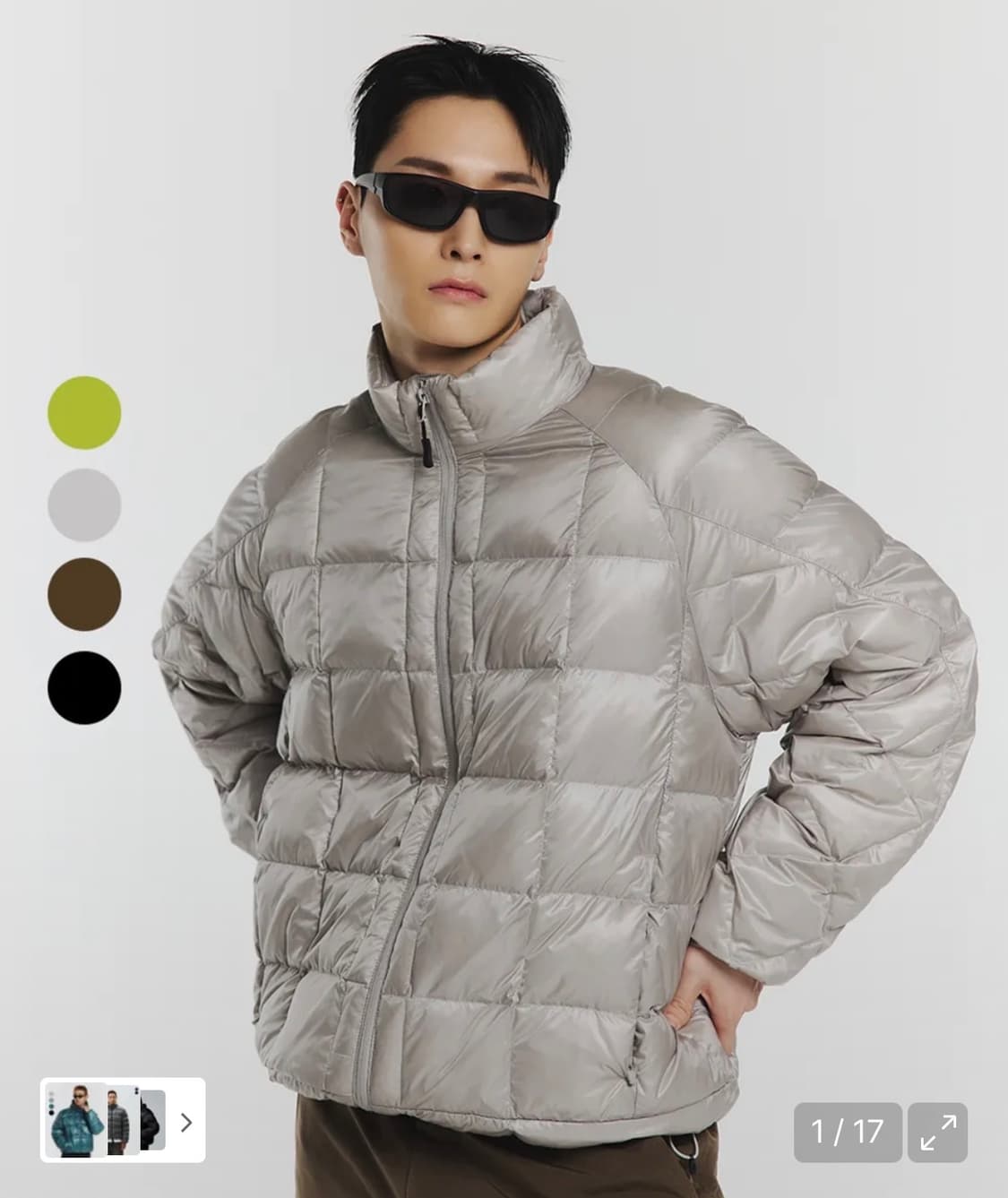 무신사 스탠다드 라이트 패딩 자켓 상품이미지1