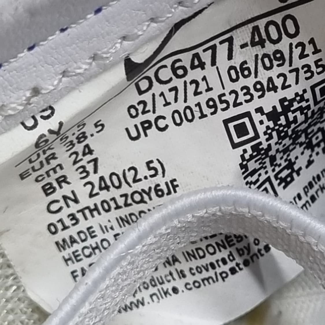 나이키 와플트레이너2 로얄라탄 운동화 240 상품이미지6