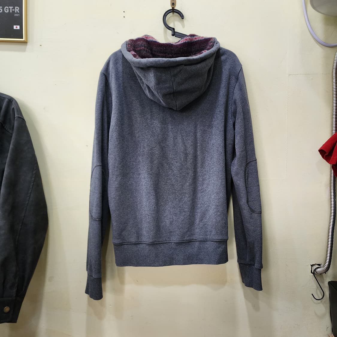 [L] 라코스테 풀집업 후드 (그레이) 상품이미지3