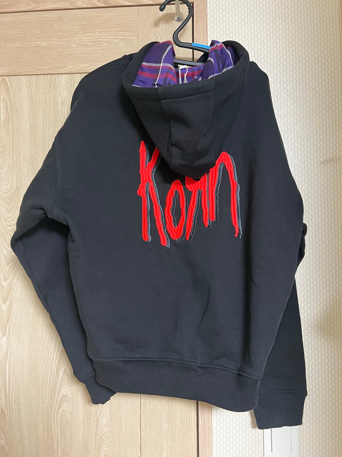 아디다스x korn 콜라보 후드 s 새제품 상품이미지3