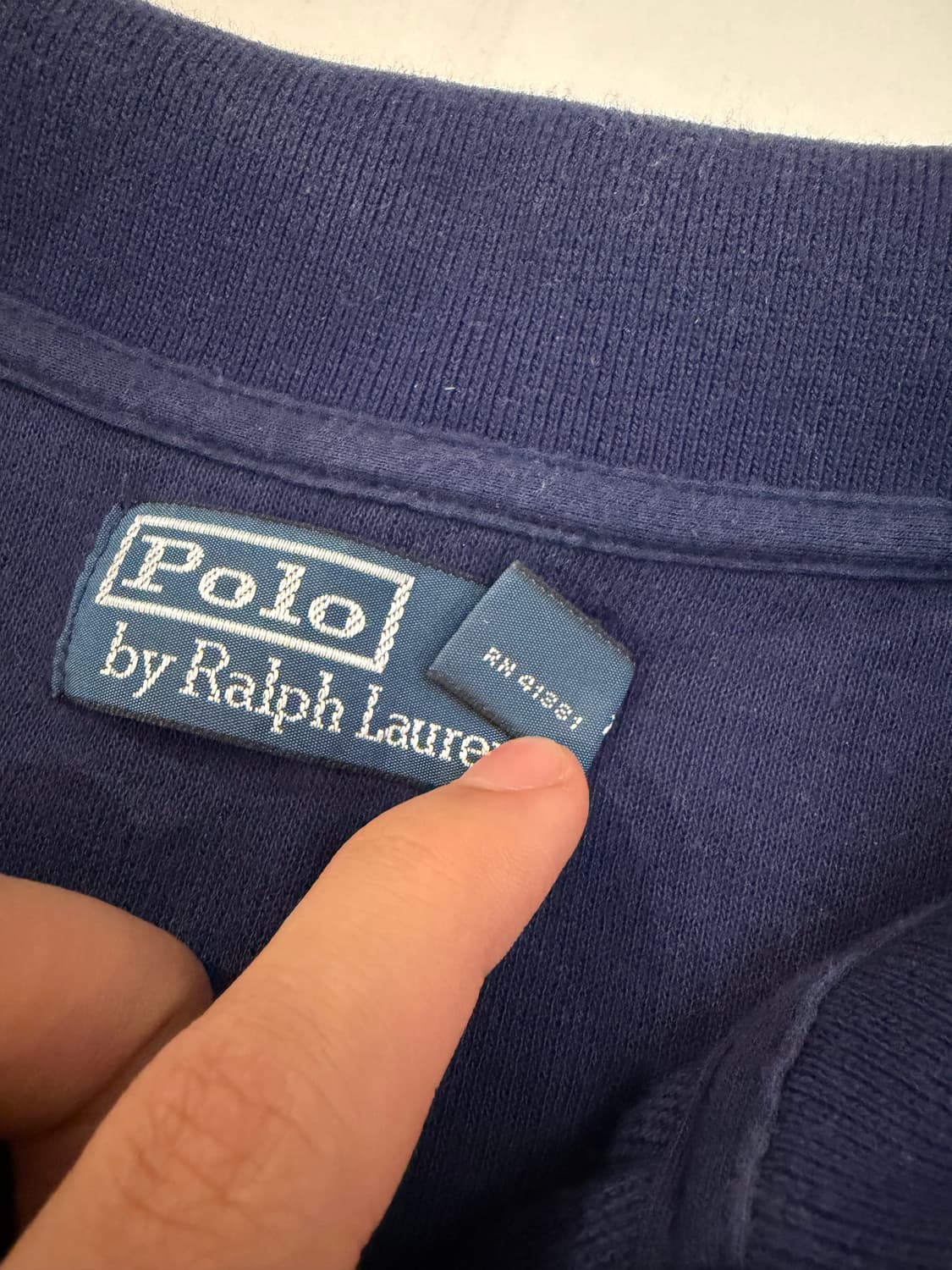 폴로 랄프로렌 빅포니 치프키프 코튼 집업 져지 네이비 상품이미지6