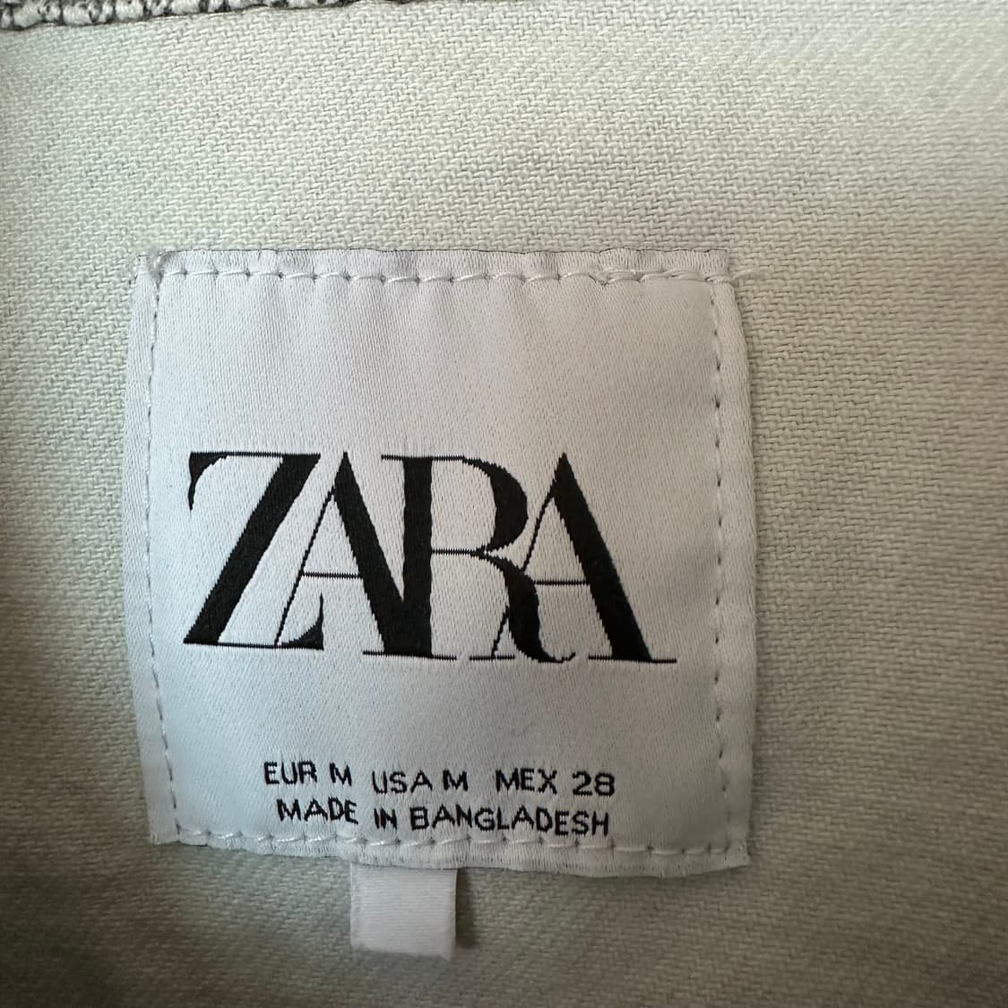 우먼M 자라 크롭 자켓 상품이미지3