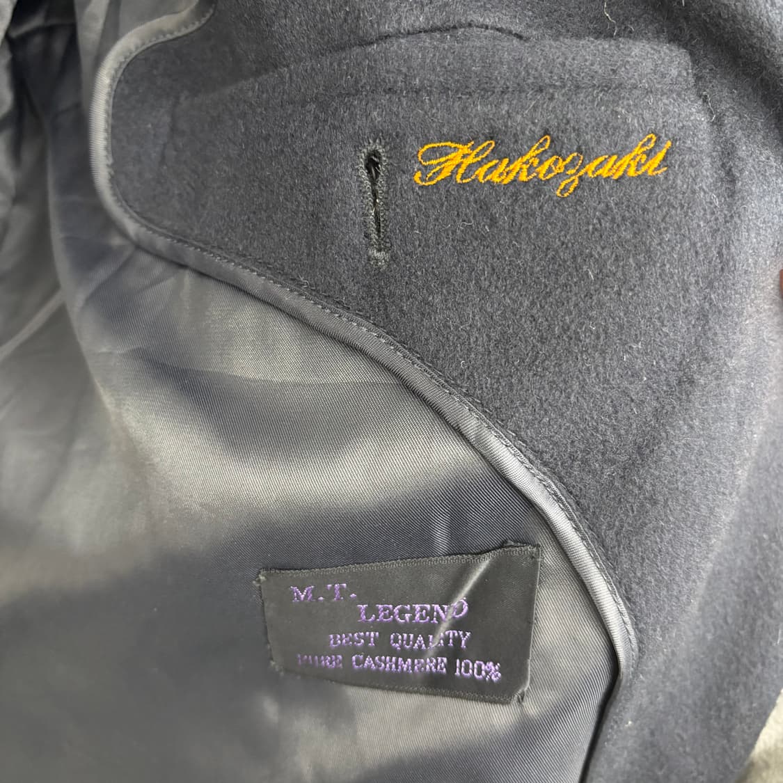 빈티지 캐시미어 100% 롱 코트 남/L 상품이미지5