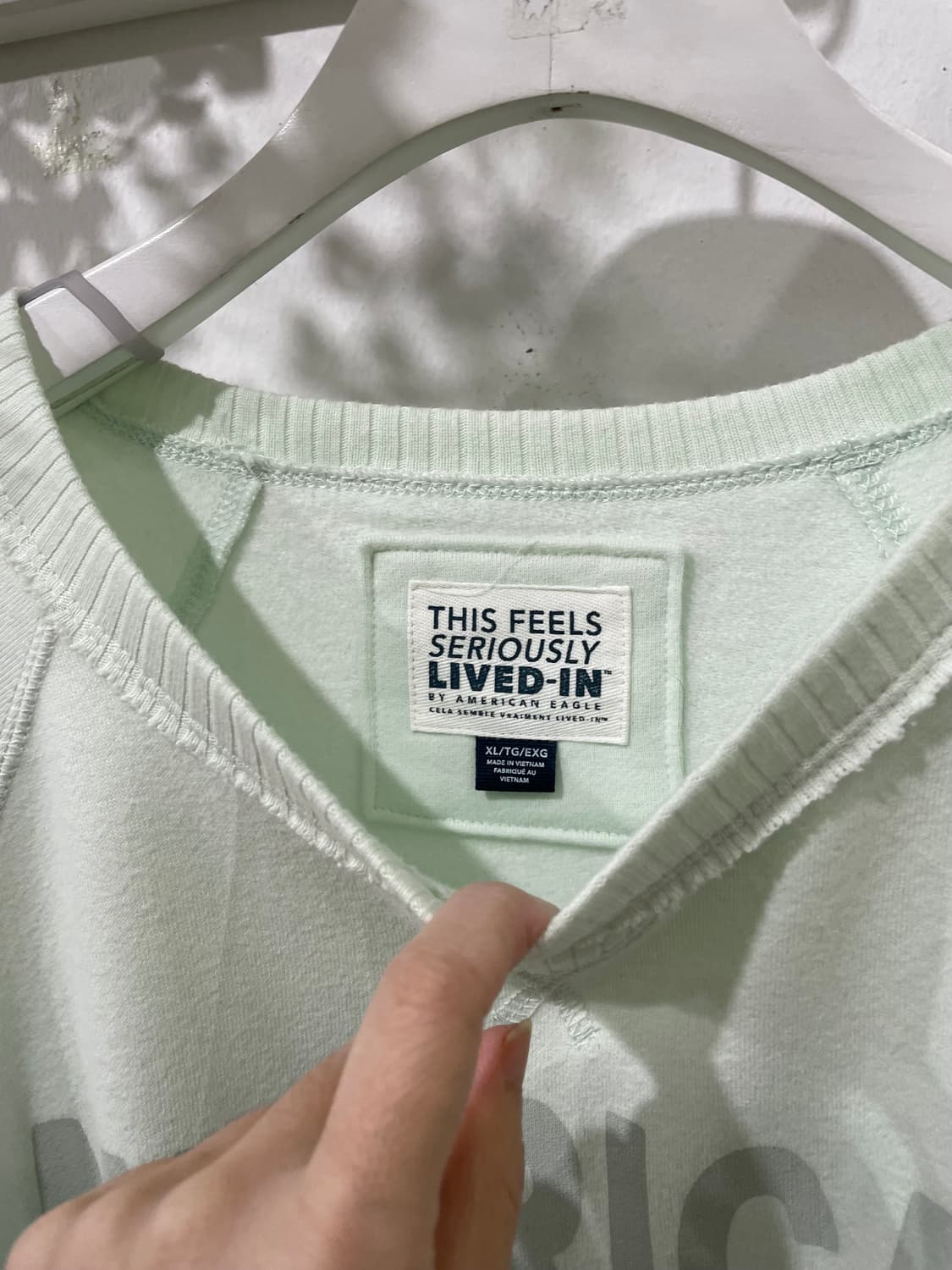 american eagle mint sweatshirt 상품이미지7