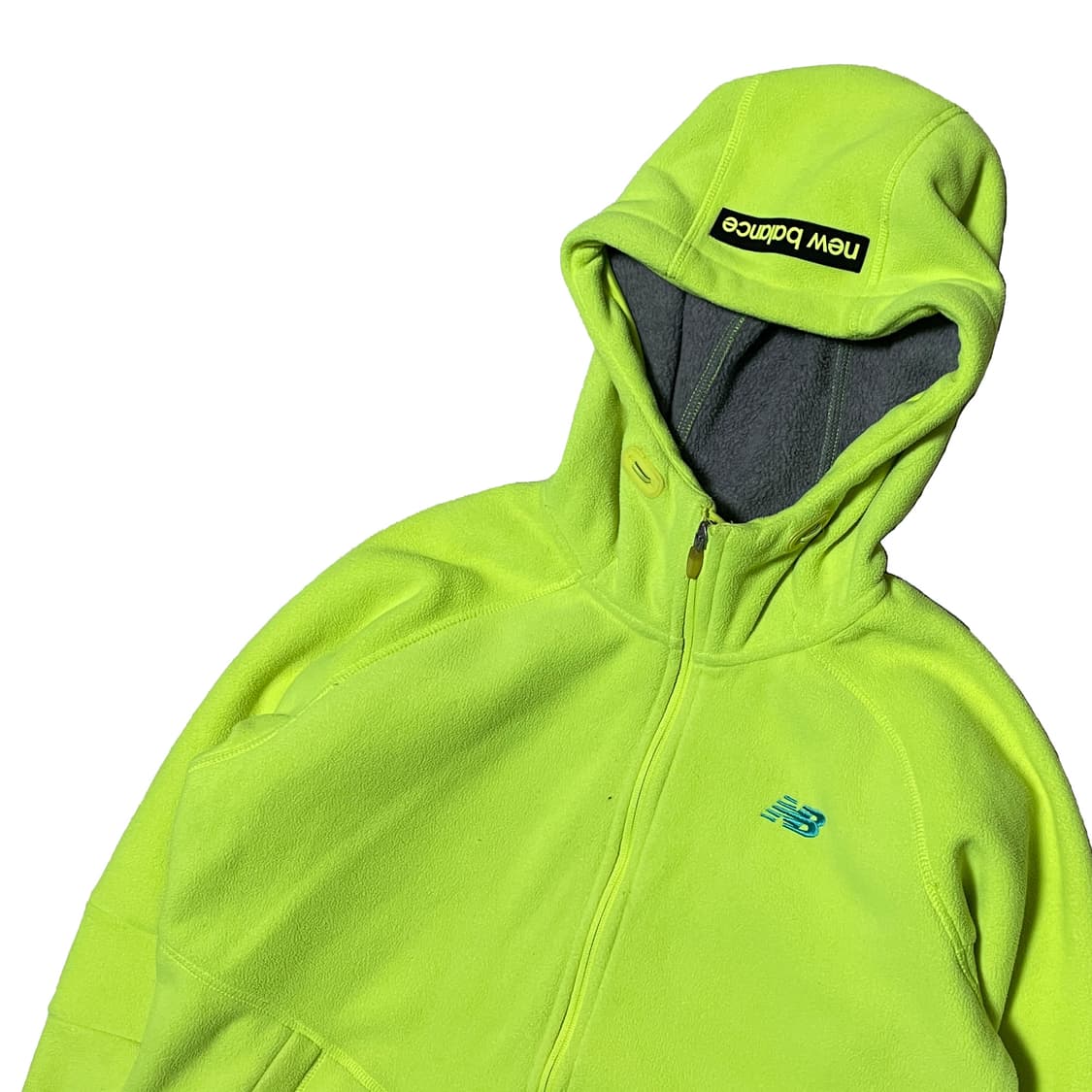 뉴발란스 네온 플리스 후드집업 상품이미지3