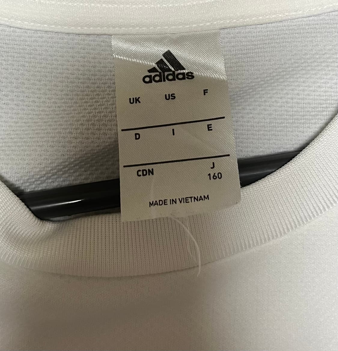 아디다스 도트 흰색 반팔 상품이미지2