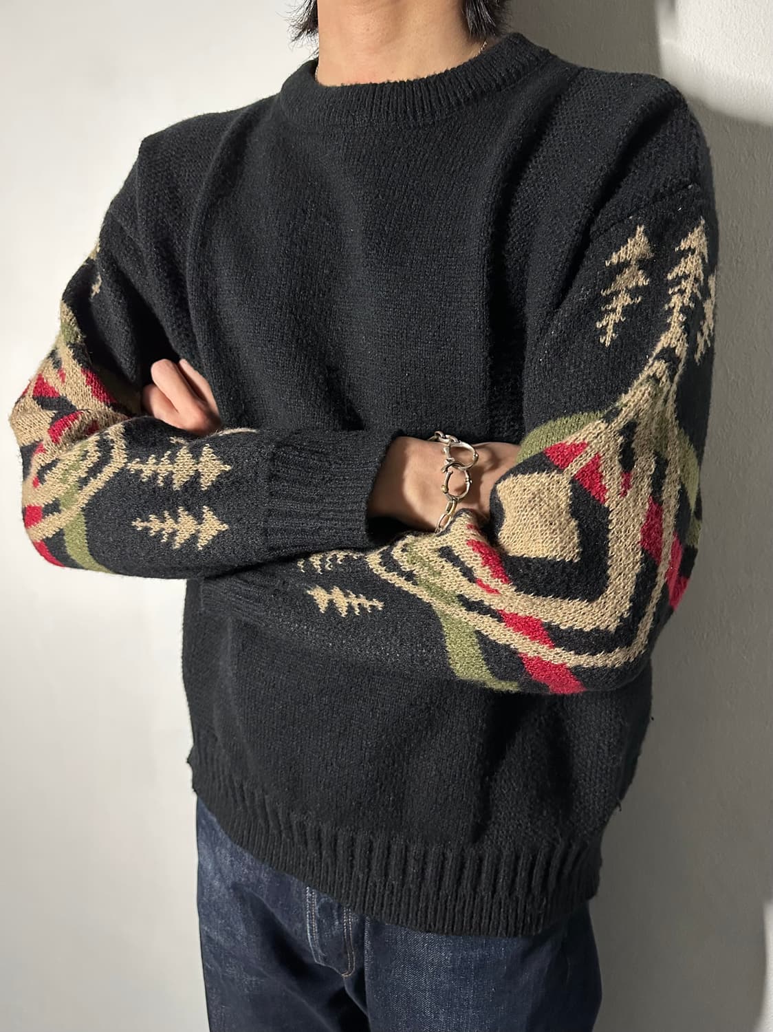 Native Pattern Wool Sweater 상품이미지2