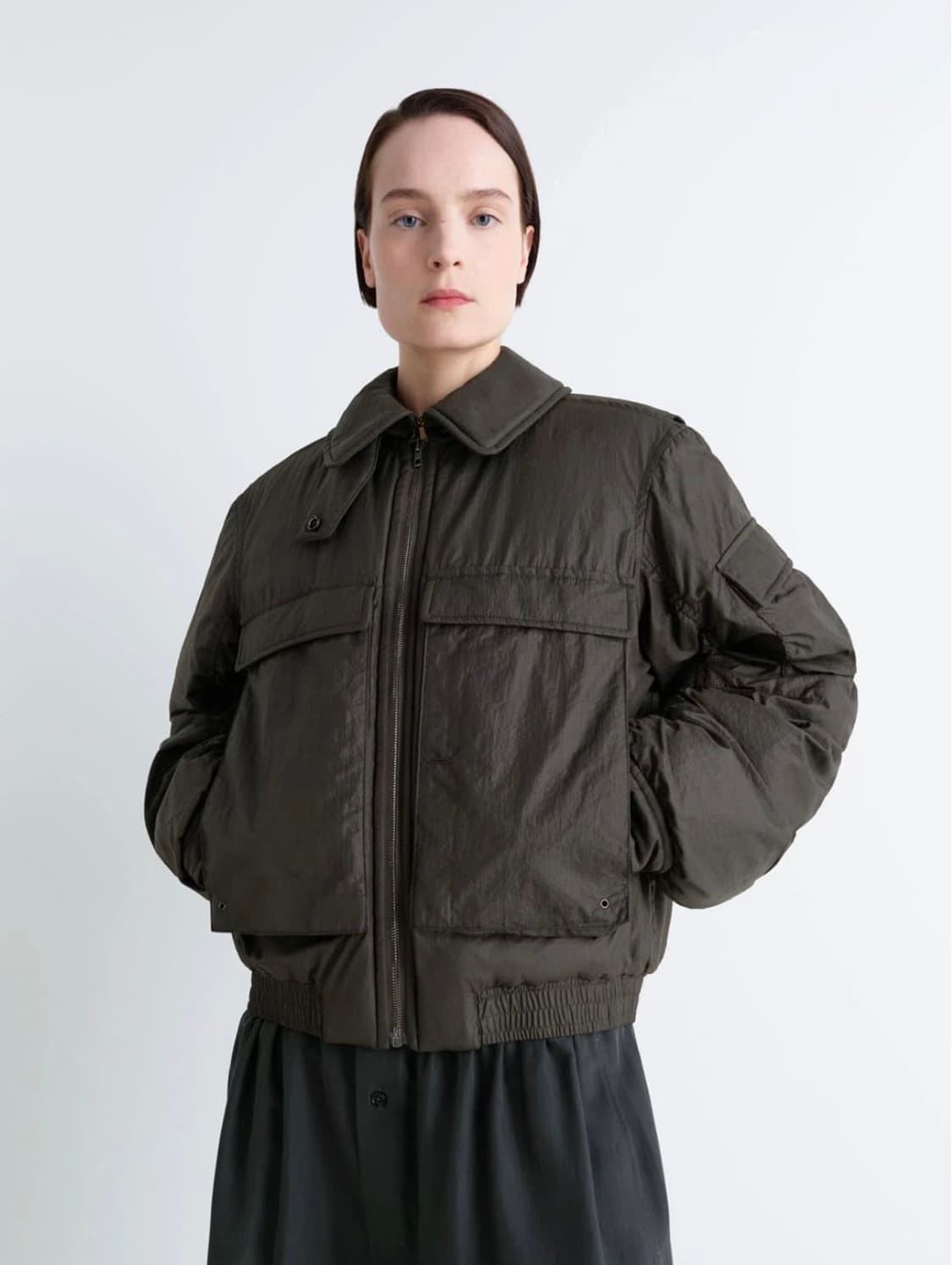 (S,M) 르메르 25FW 봄버 에스프레소 상품이미지2