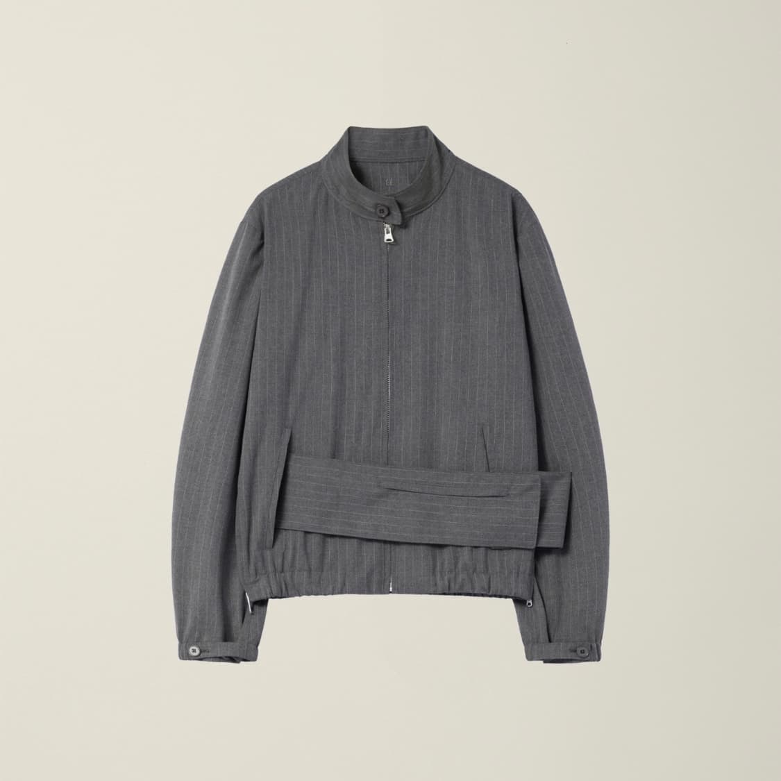 Nouvmaree EE 이이 BLOUSON GREY M 상품이미지1
