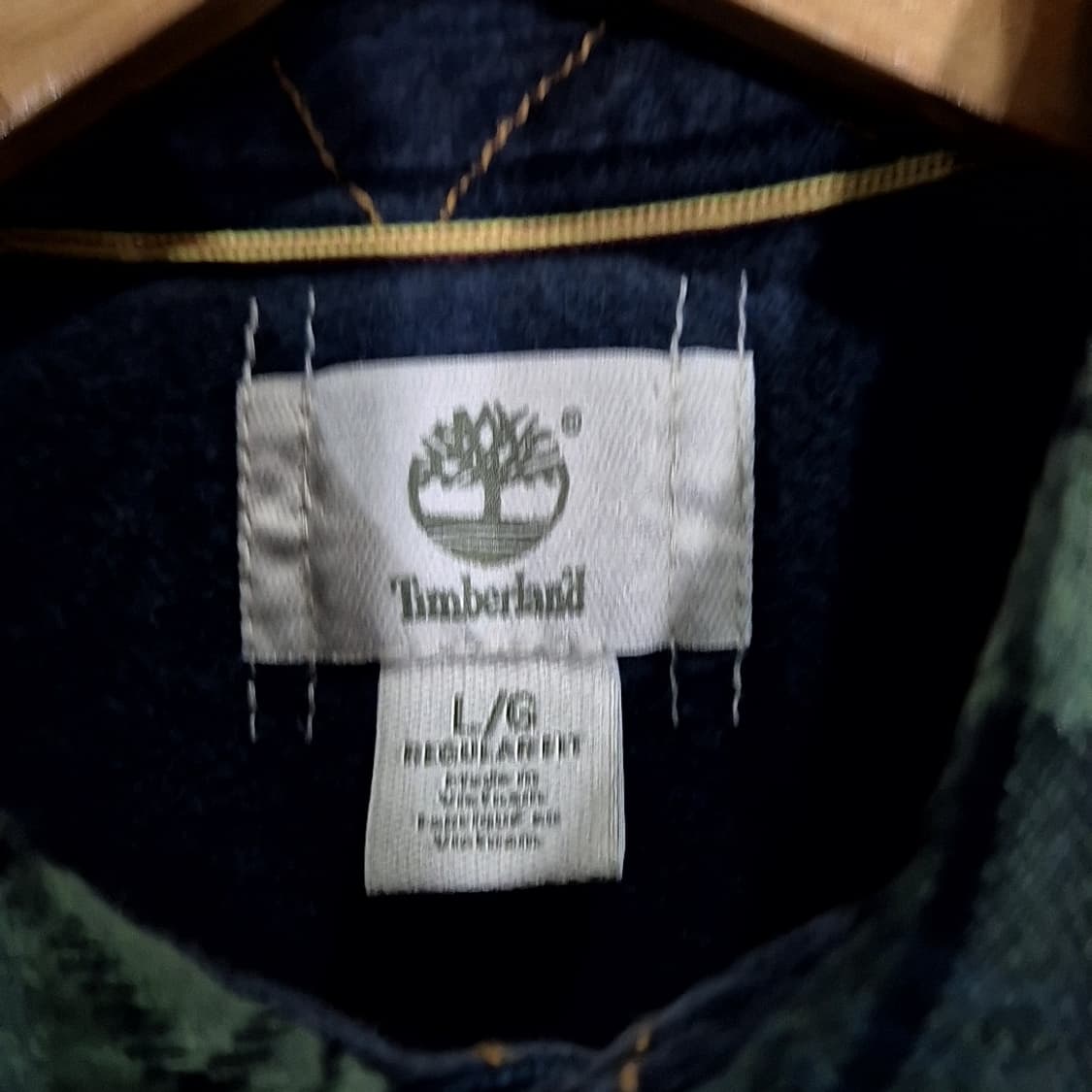 팀버랜드 타탄 체크 보아 셔츠 상품이미지6