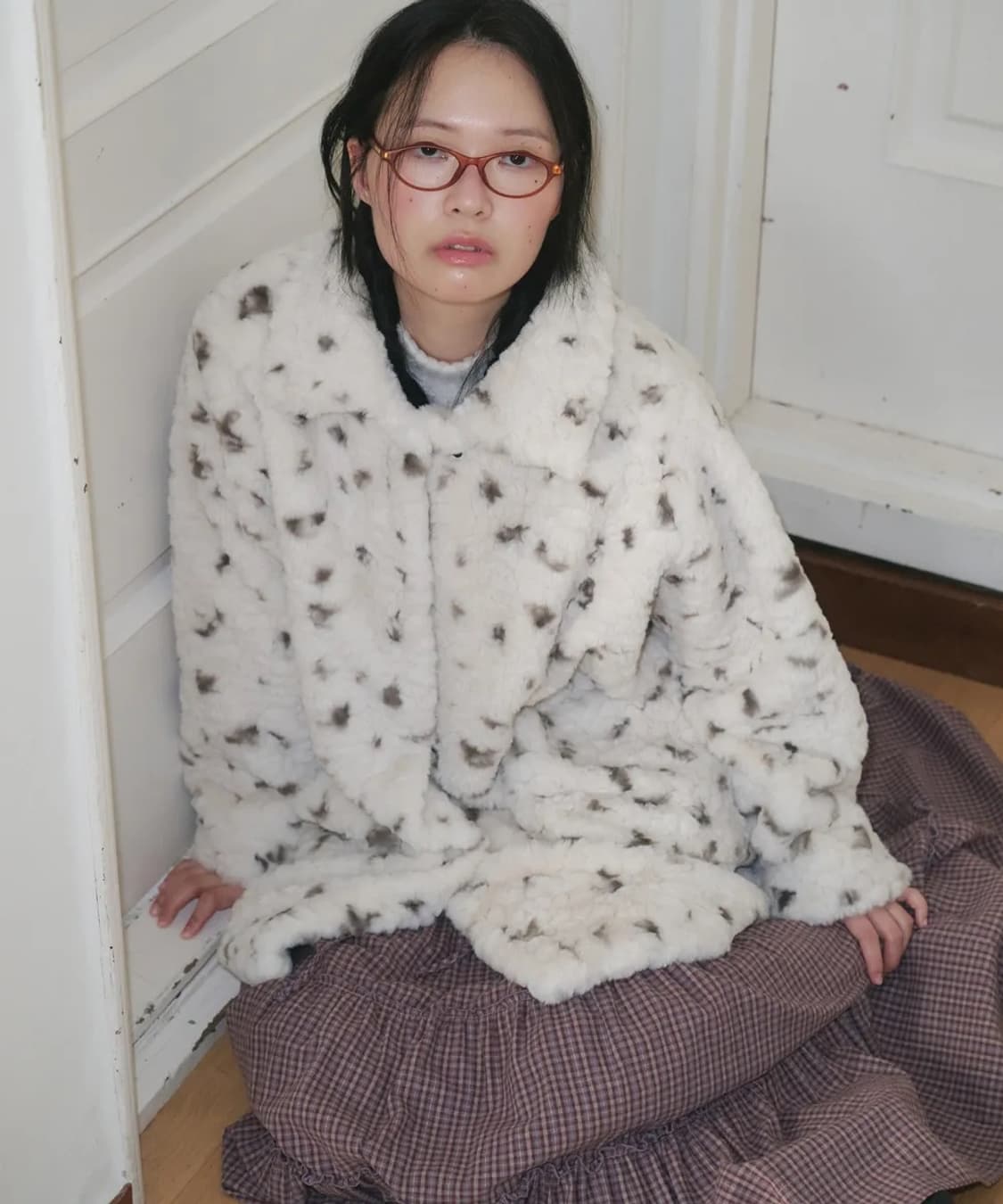 펀프롬펀 | 쿠키 퍼 하프코트 상품이미지1