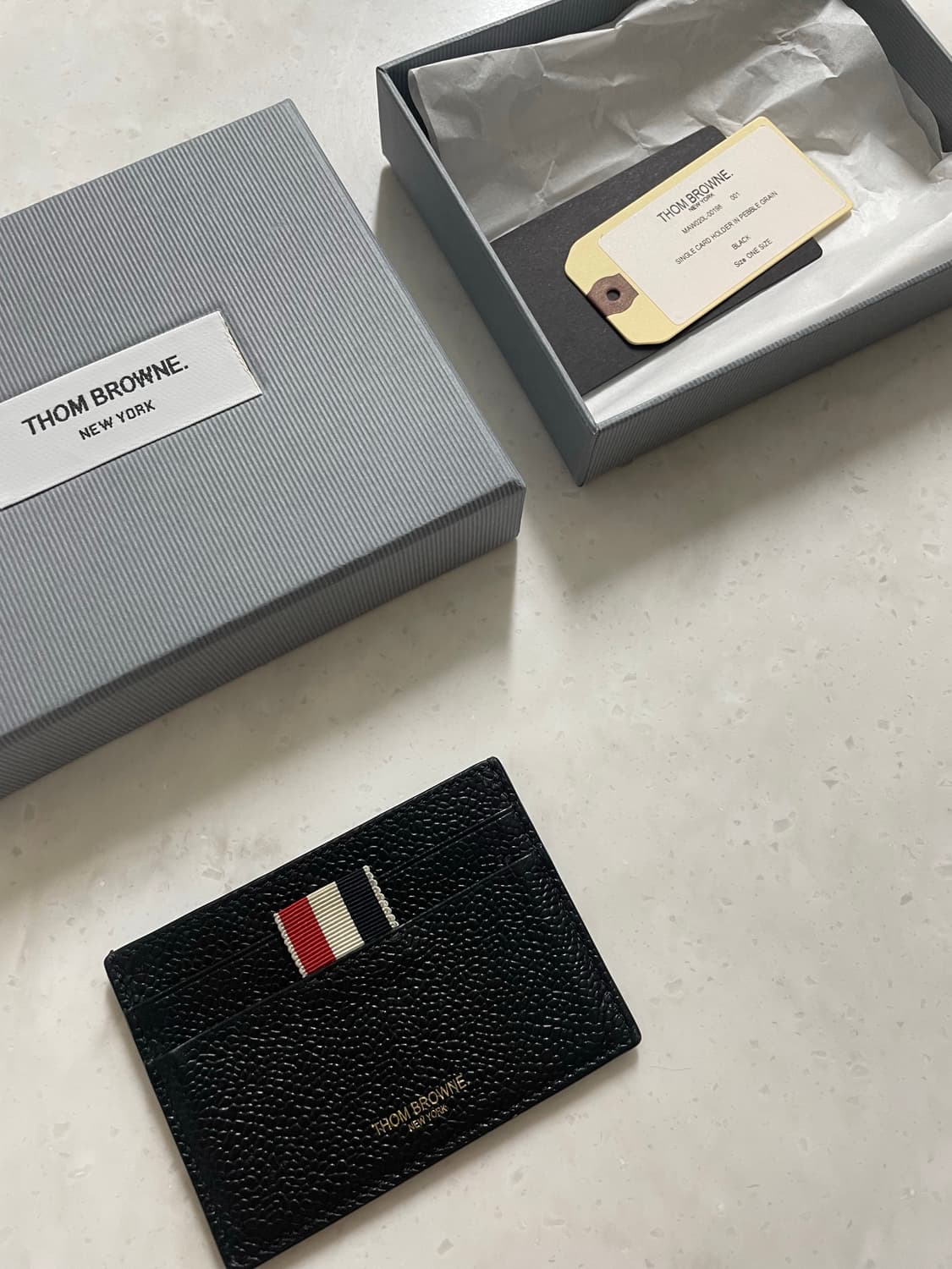 톰브라운 카드지갑 정품 풀구성 상품이미지2