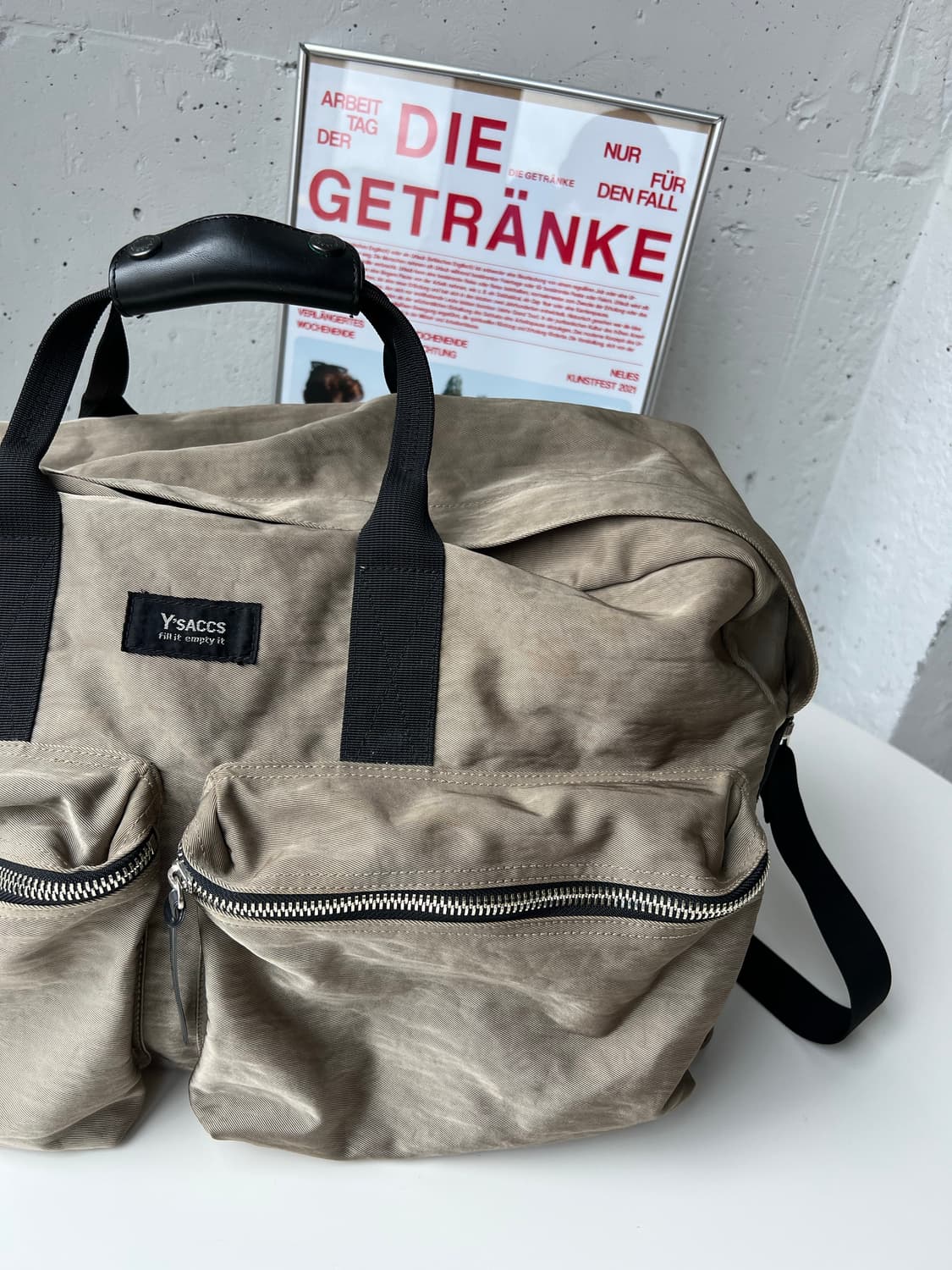 Yohji yamamoto by Y'saccs 2way bag 상품이미지4