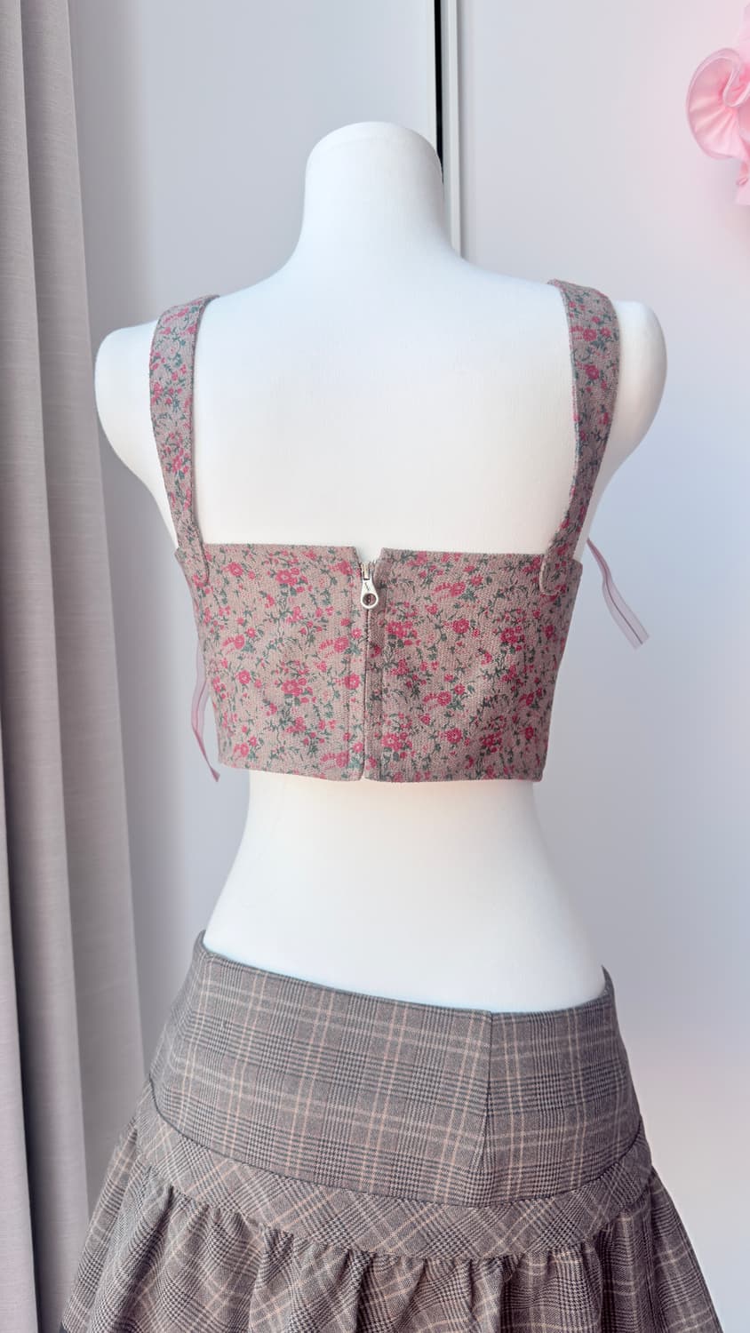 서쿠키 모모리본탑 베이지 m 상품이미지6