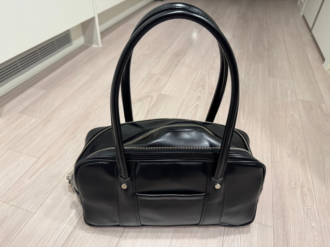 꼼데가르송 더블 지퍼 숄더백 미듐 상품이미지1