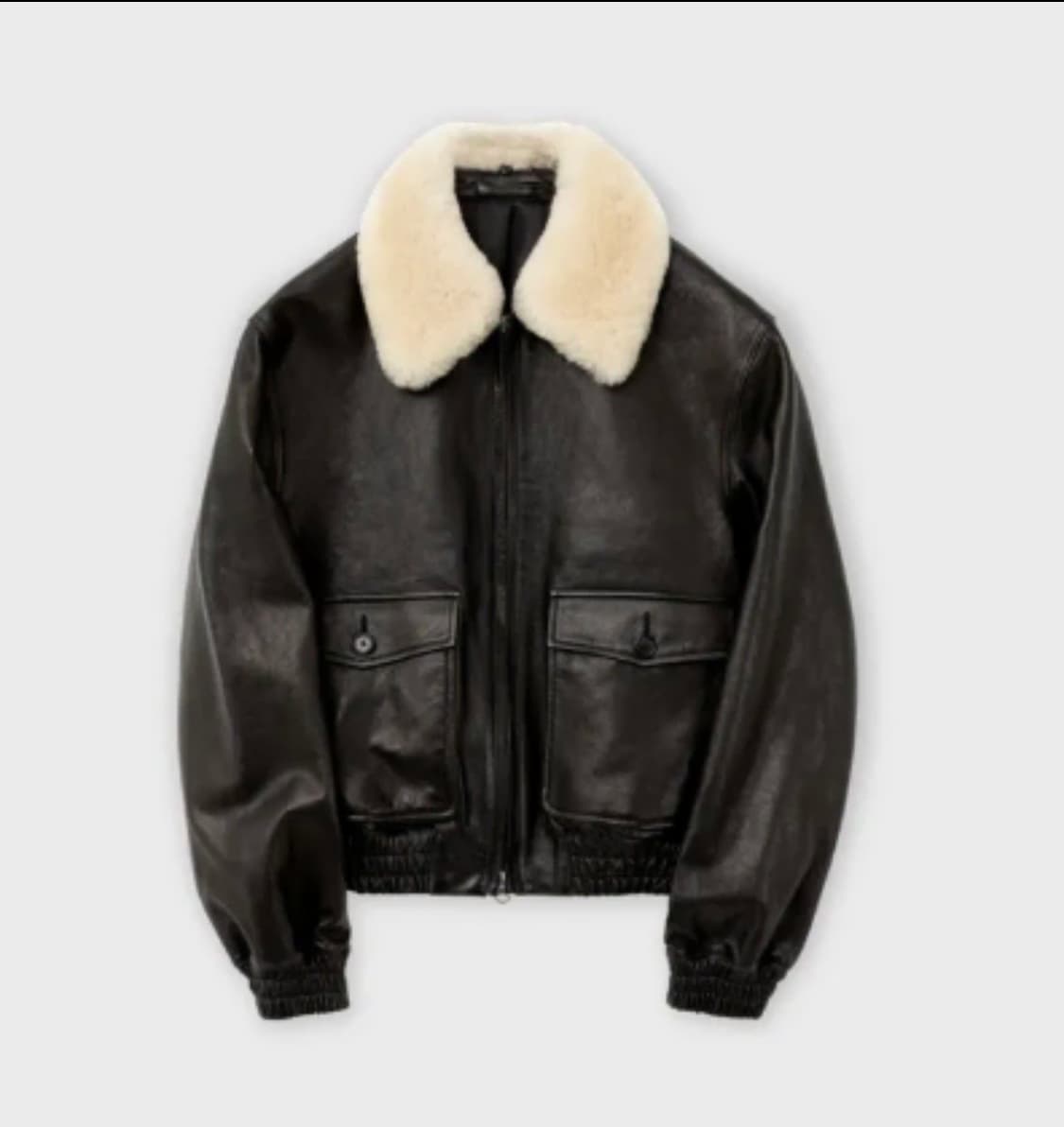브라운야드 A-2 레더자켓 블랙(3) 상품이미지1