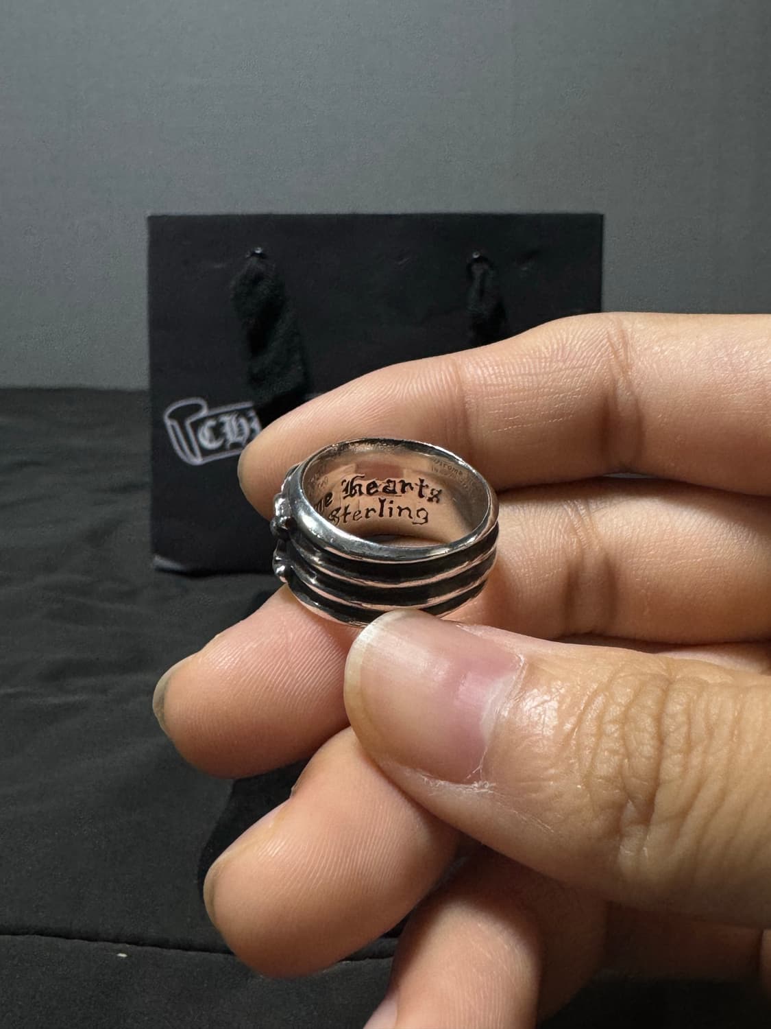 크롬하츠 대거링 파베 다이아몬드 (US5.5) 상품이미지7