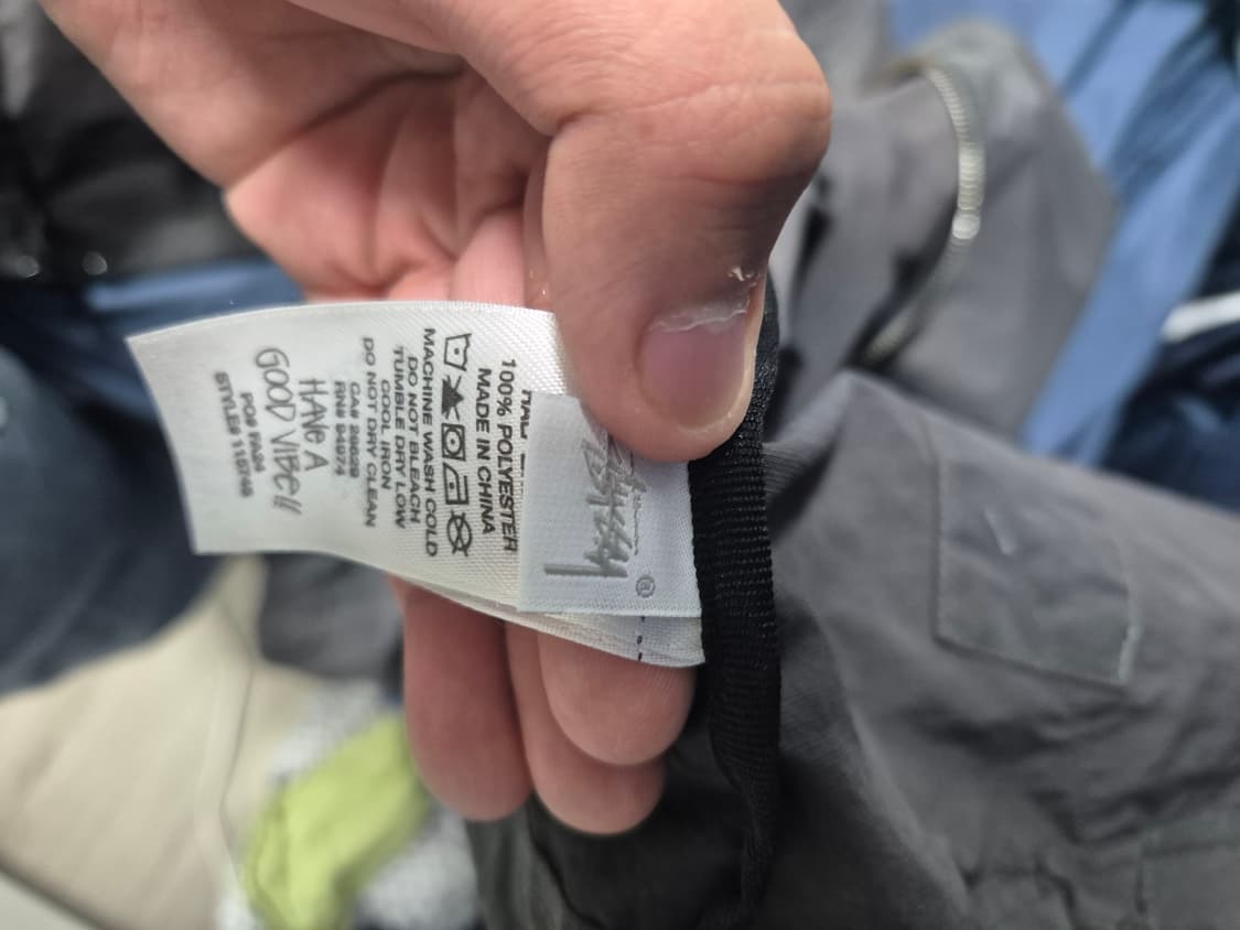 스투시 바람막이 L사이즈 블랙 최상급 상품이미지6