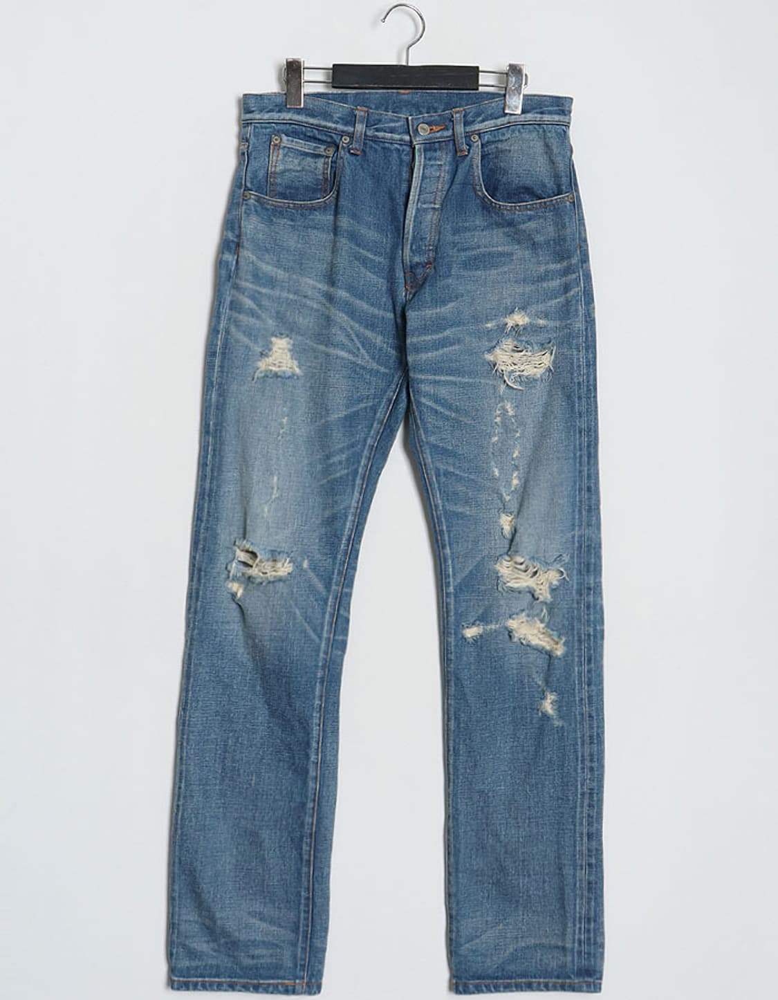 NINELIVES FOR WORK Crush Selvedge Denim  상품이미지1