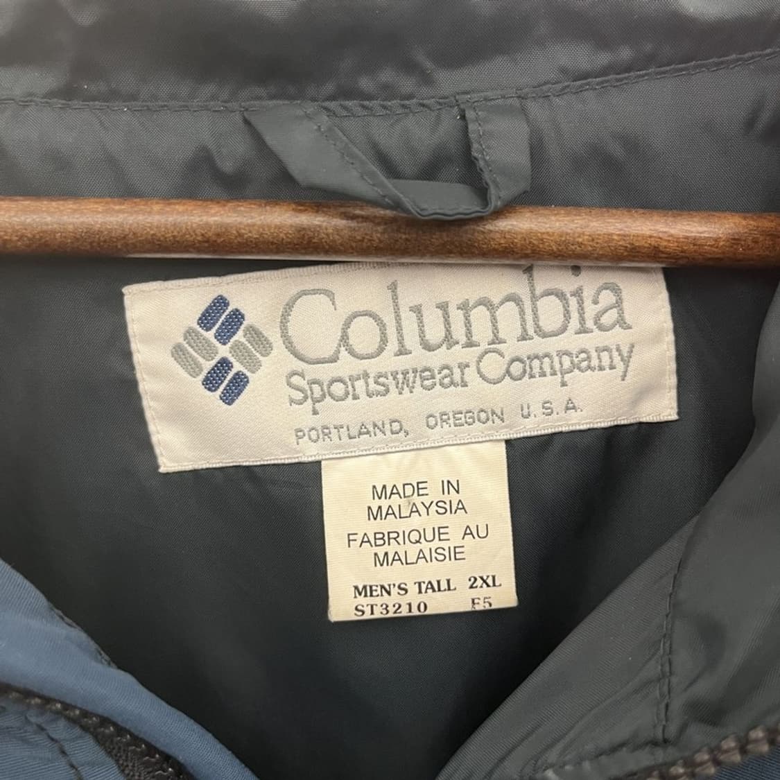 콜롬비아 올드스쿨 레트로 빅사이즈 바람막이 아노락 2XL C10920 상품이미지5